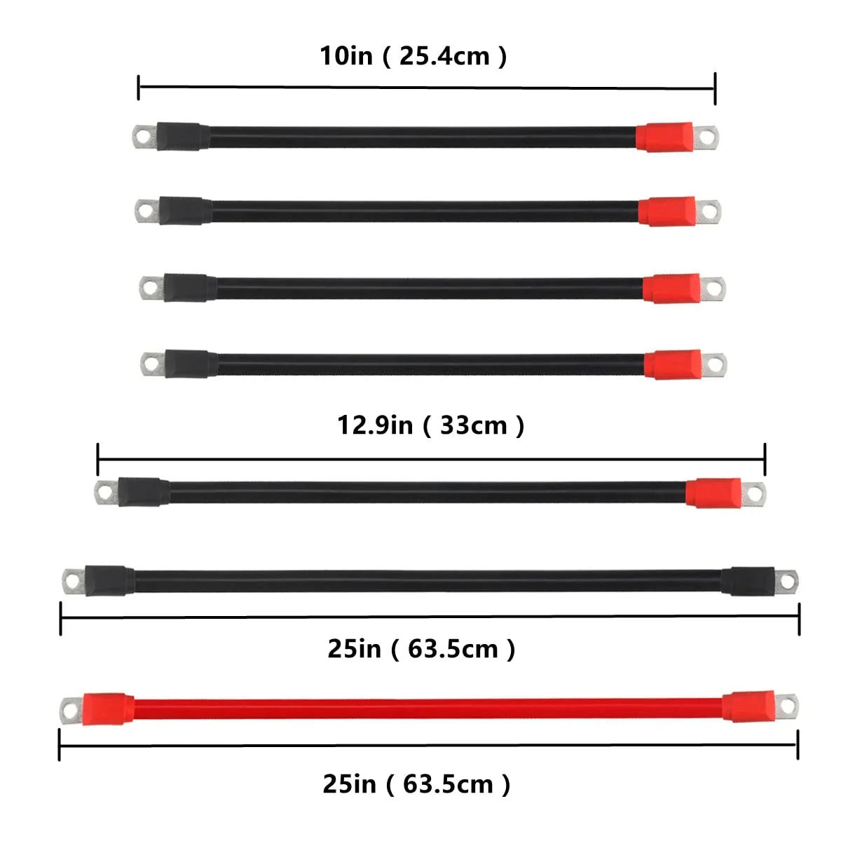 HKOO Battery Cable Kit for EZGO TXT 1994+ 36V/48V image 2