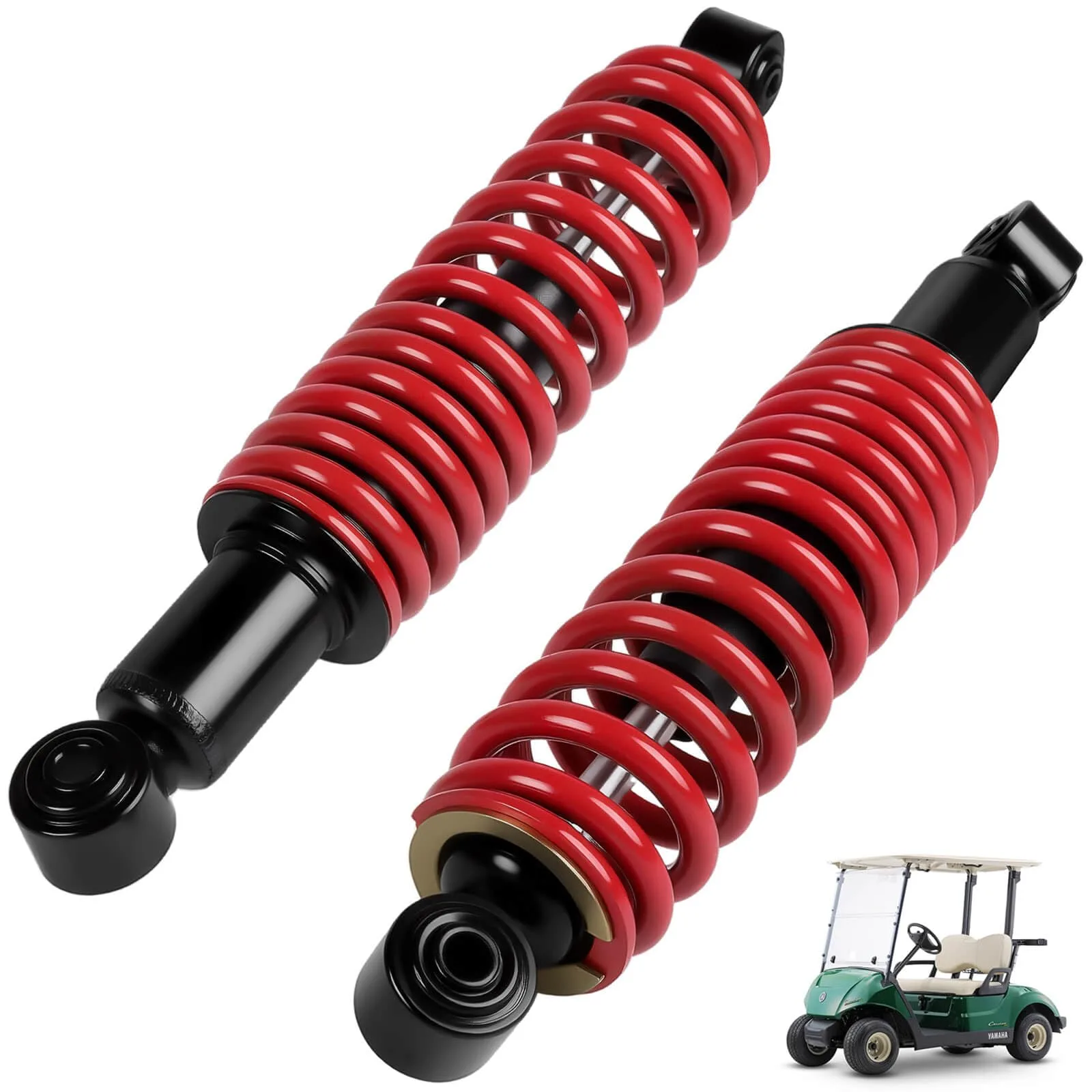 LEAPGOMAX Heavy-Duty Rear Shocks for Yamaha Golf Carts