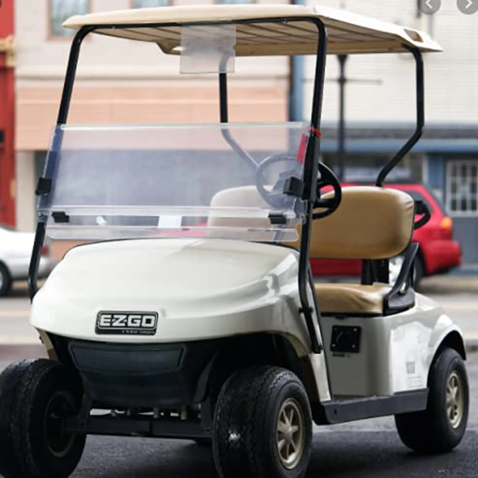 Huskey Clear Windshield for E-Z-GO TXT Freedom and Valor