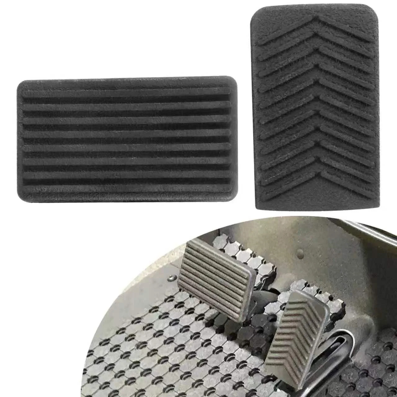 COOL STAR E-Z-GO RXV Golf Cart Pedal Pad Cover Kit