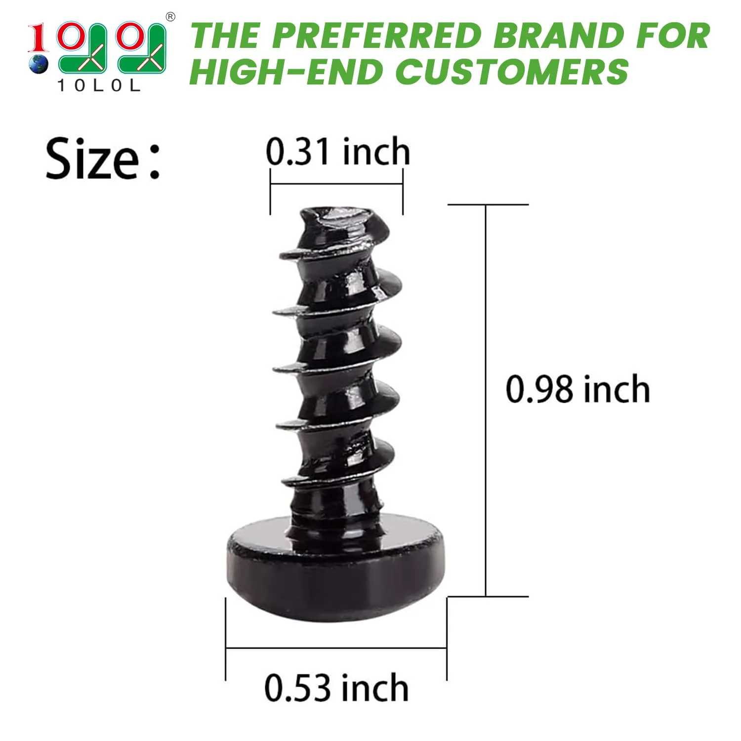 10L0L Torx Screws for Club Car Precedent | 102298020 image 2