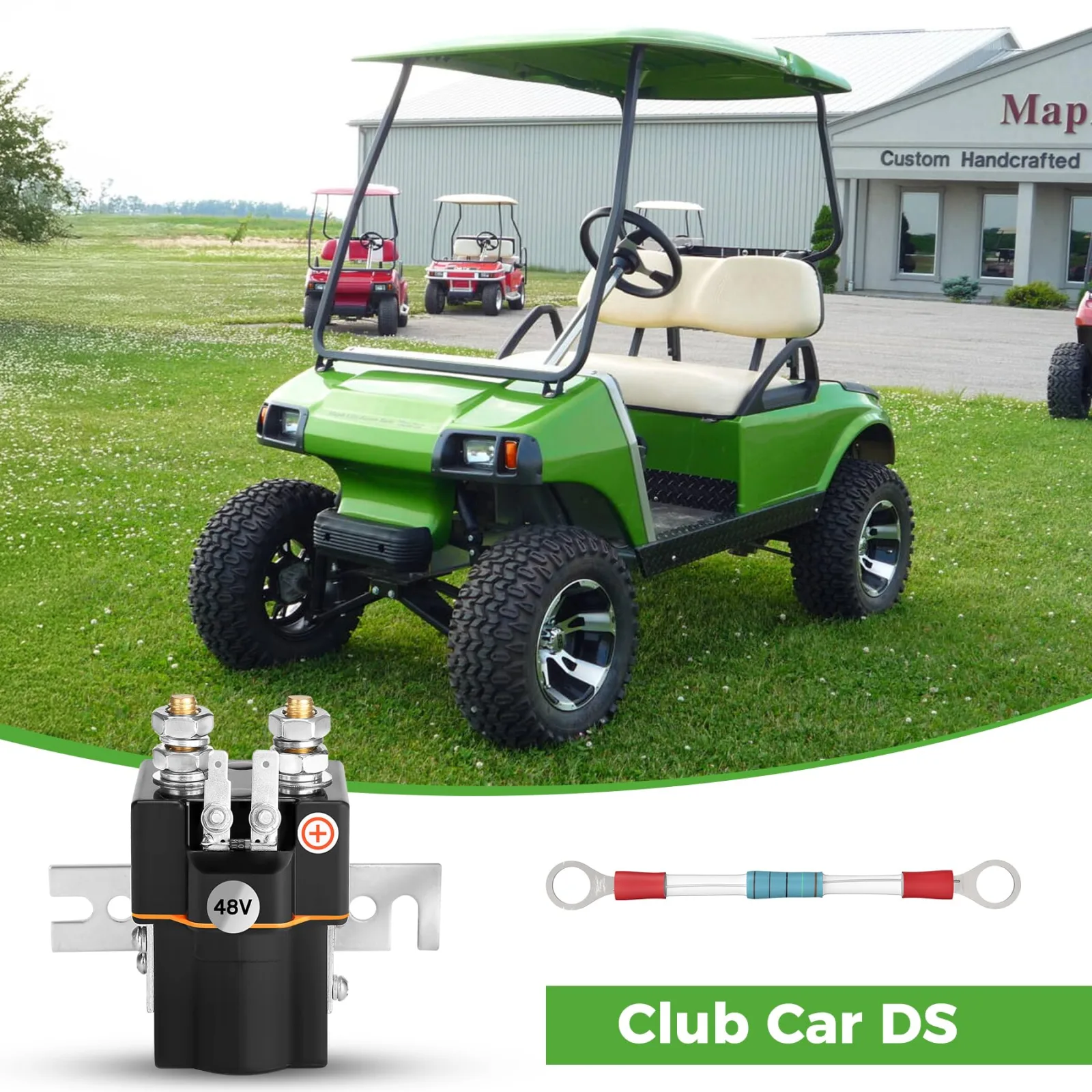10L0L 48V Solenoid for Club Car DS and Precedent image 3