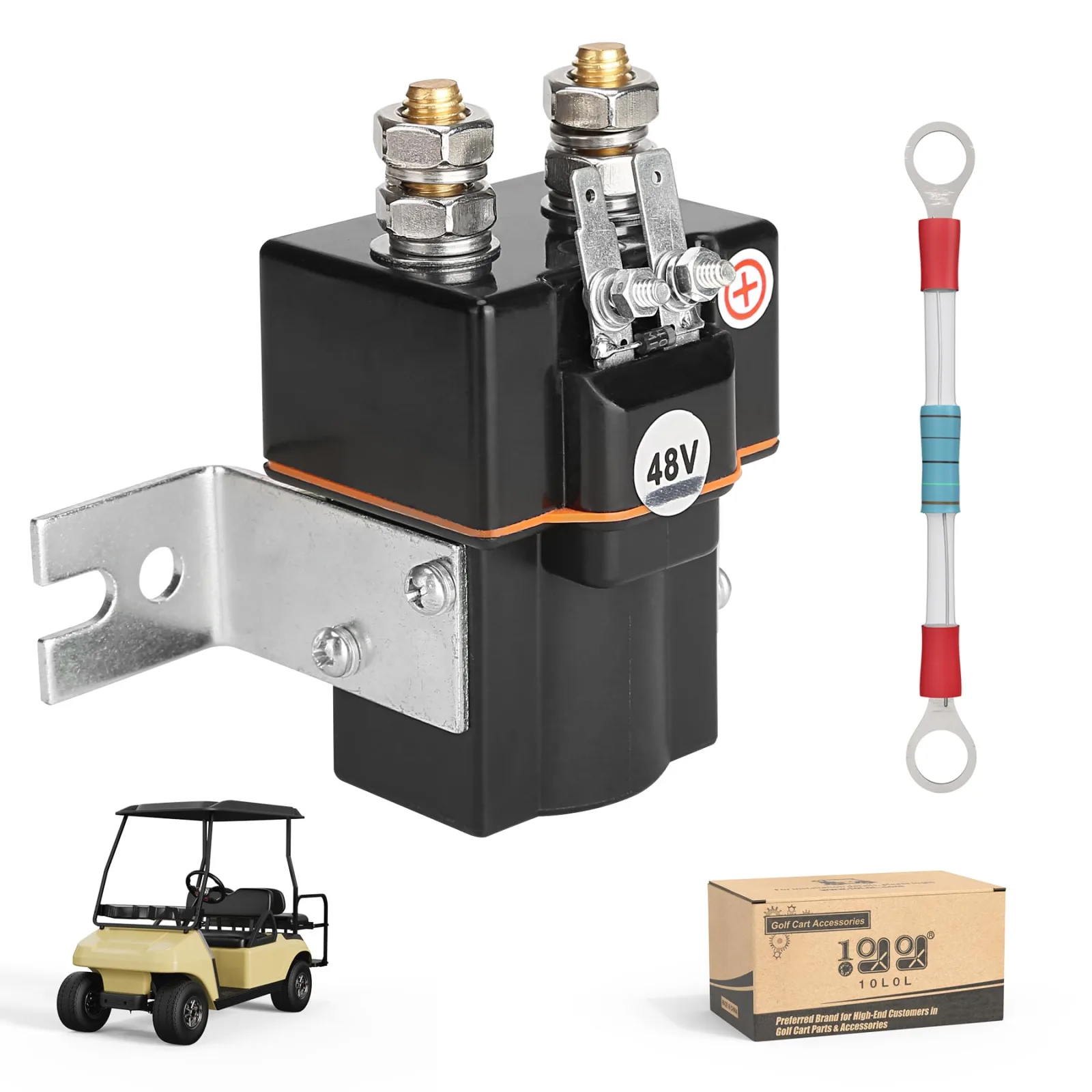 10L0L 48V Solenoid for Club Car DS and Precedent
