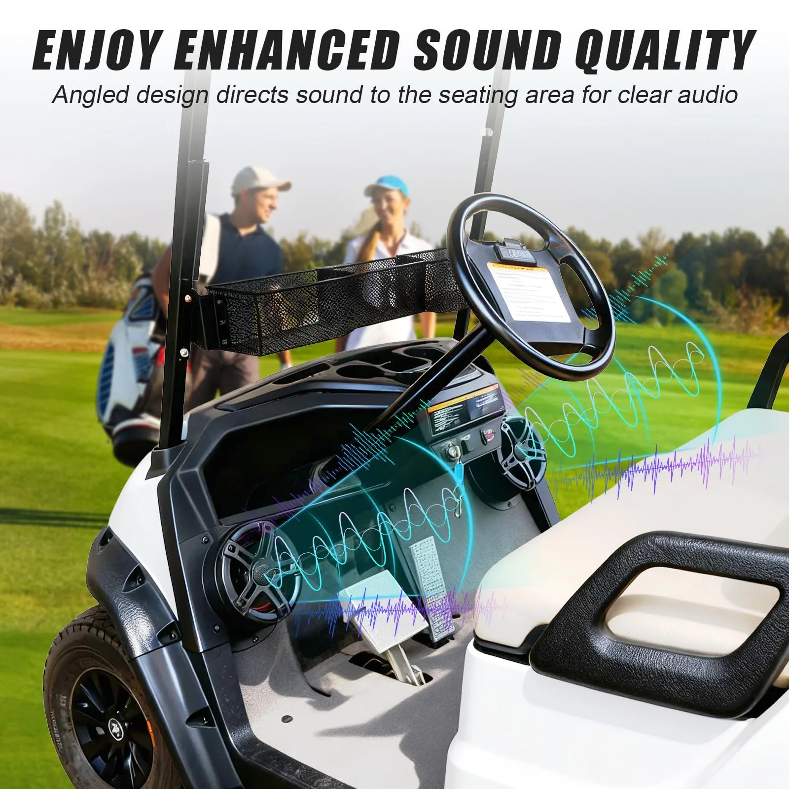 CYOOYC Under-Dash Speaker Pods for E-Z-GO TXT image 3