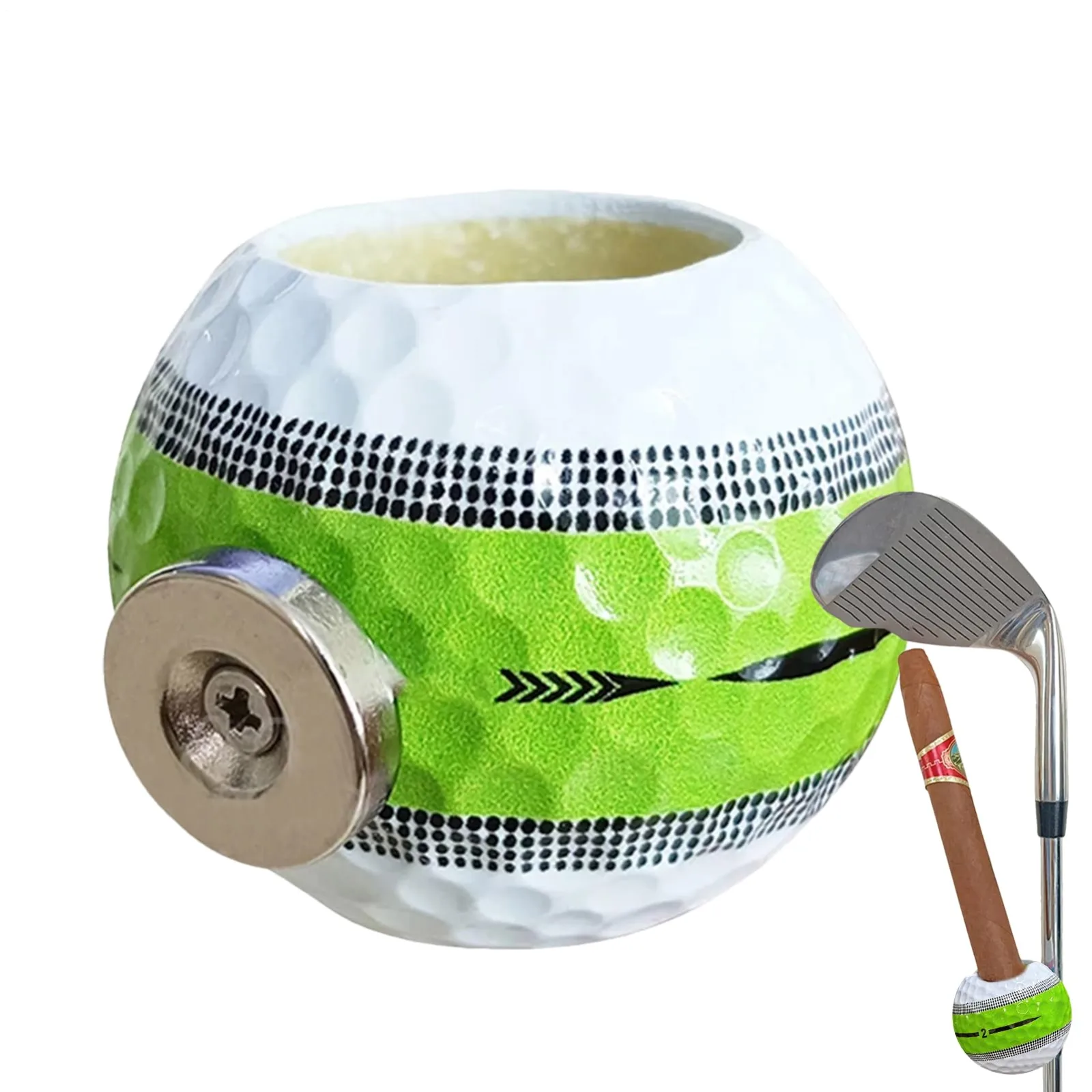 Generic Magnetic Golf Ball Cigarette Holder