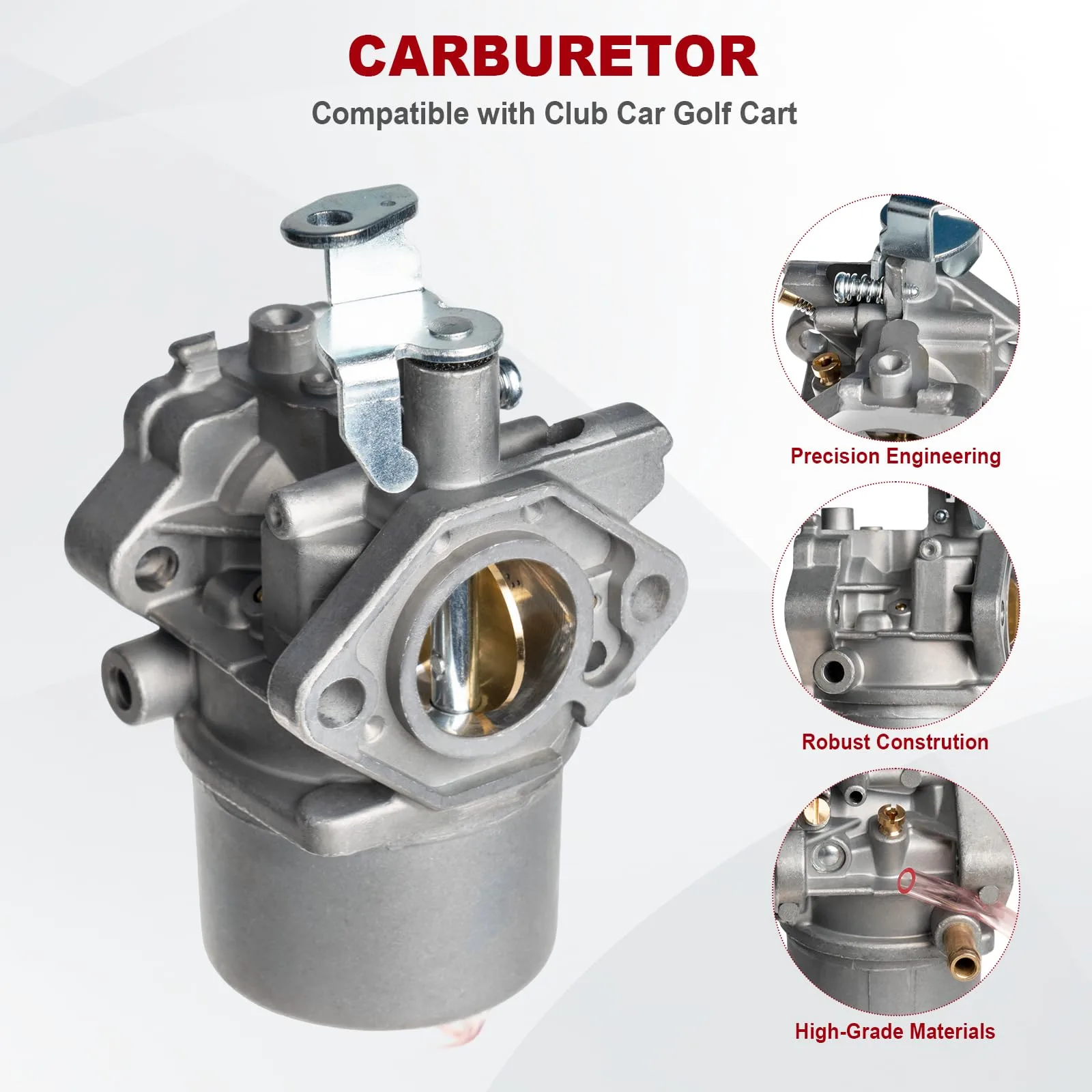 HZLXQHZL FE350 Carburetor for Club Car Golf Carts image 2