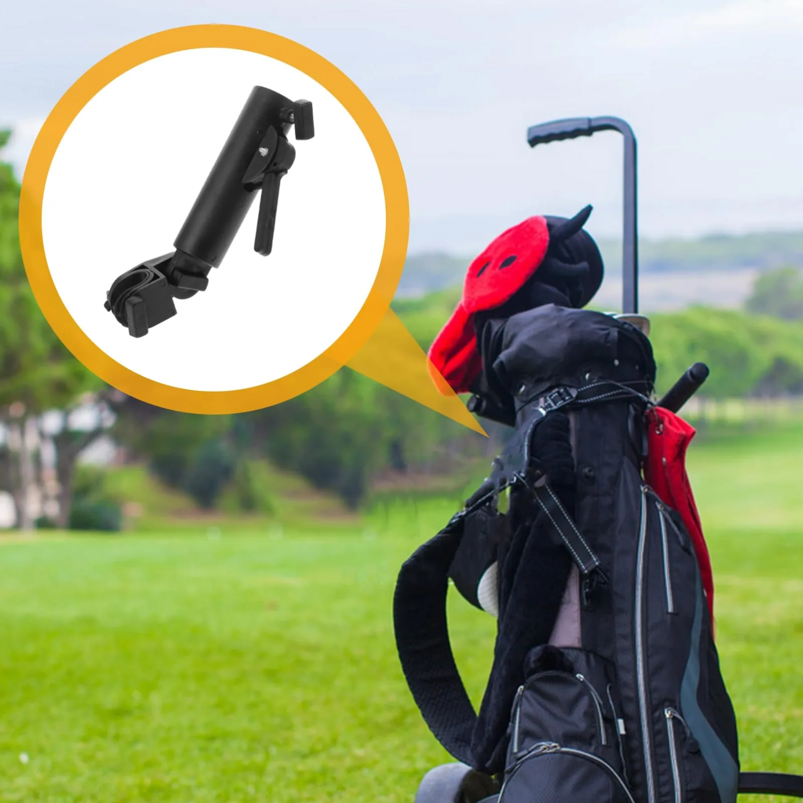 Toddmomy Golf Cart Umbrella Holder Clamp Z03L0513NQ image 3