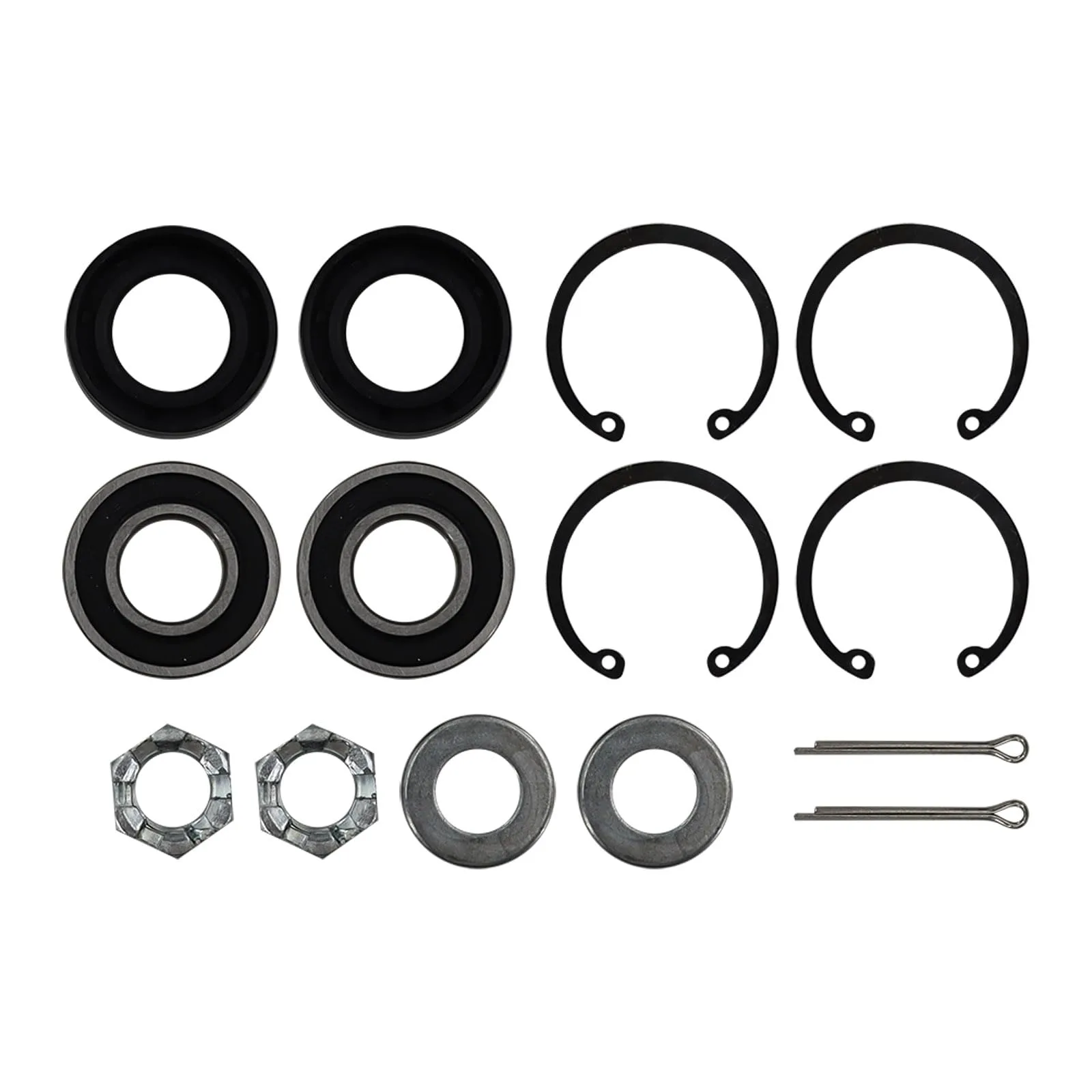 DYRDINSHOW Rear Spline Axle Shaft & Bearing Seal Kit for E-Z-GO RXV Electric 2008+ image 2