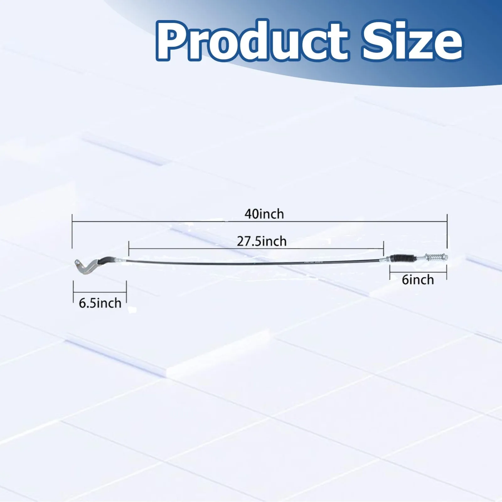 WFLNHB E-Z-GO Forward/Reverse Shift Cable 25691-G01 image 2