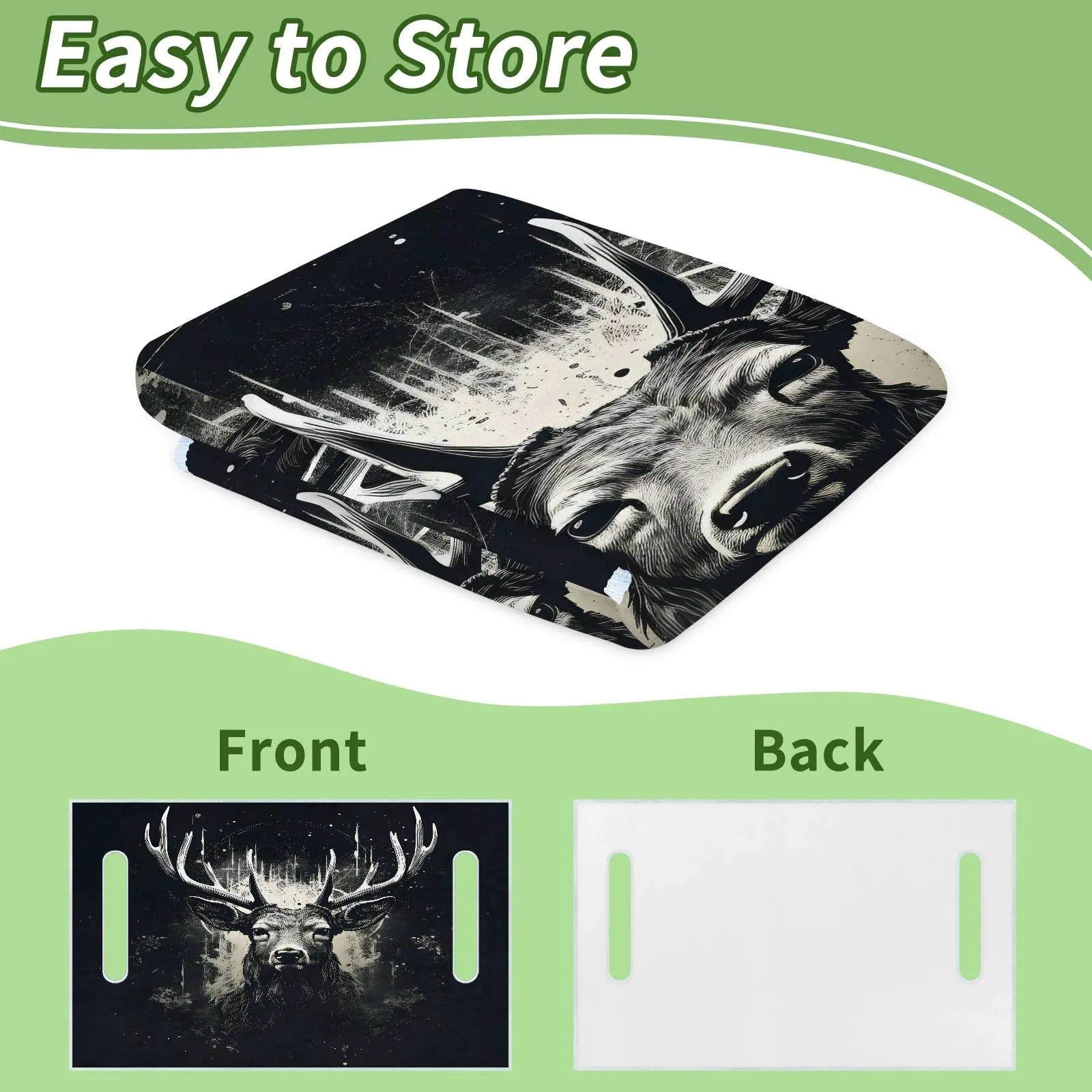 Tiveruda Golf Cart Seat Cover for Double Seats image 4