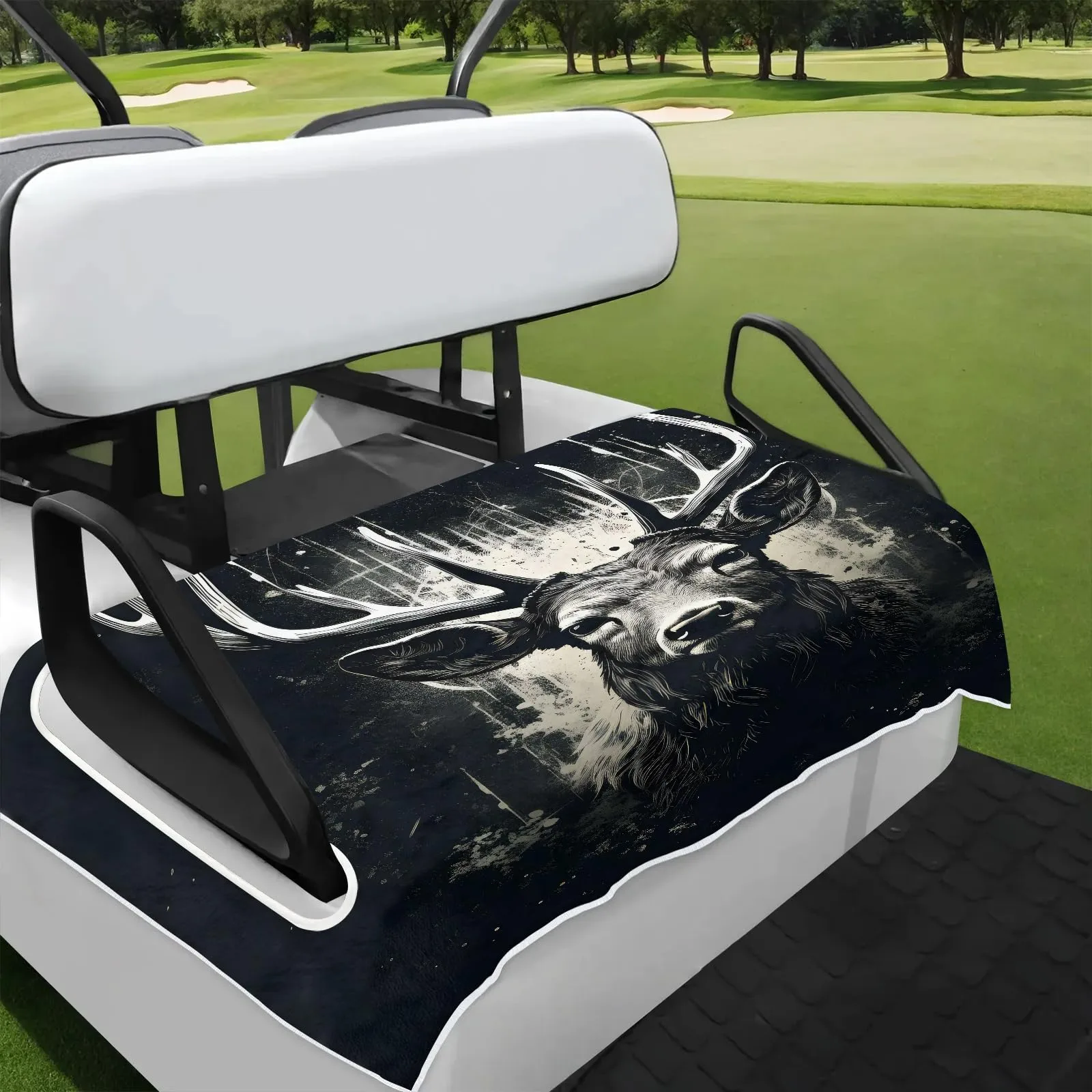 Tiveruda Golf Cart Seat Cover for Double Seats