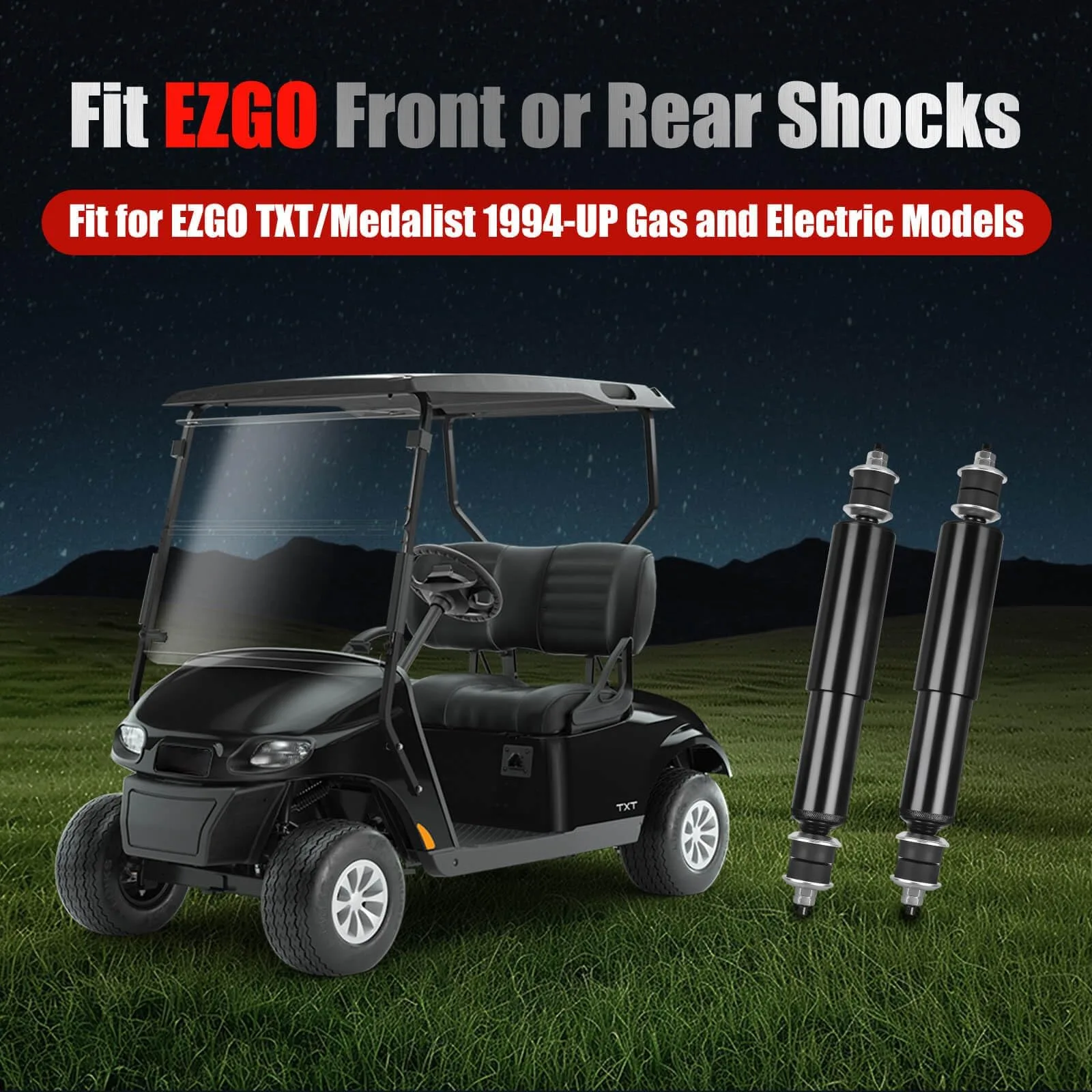 LEAPGOMAX SK003 Shocks for E-Z-GO TXT Medalist image 2