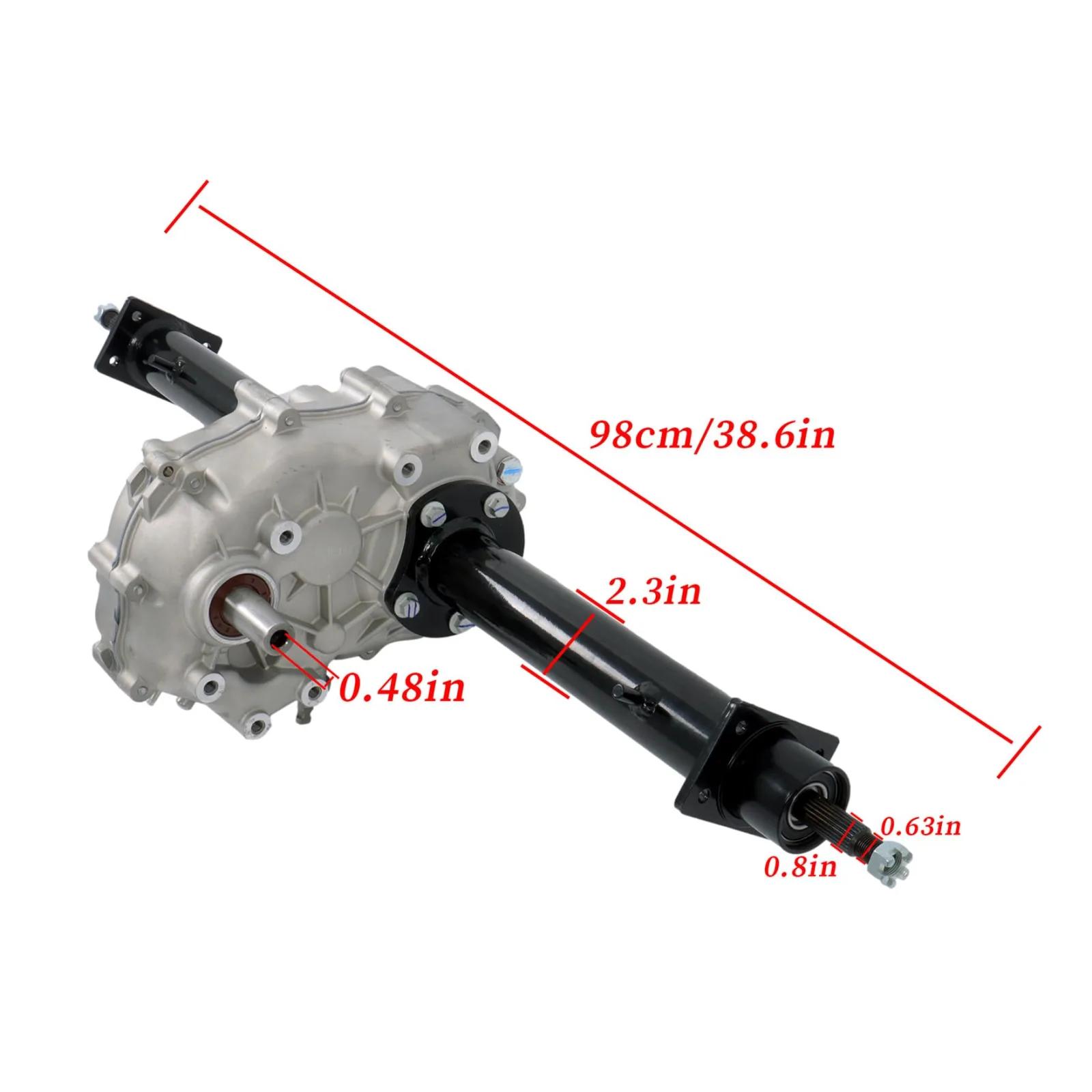 Waltyotur 670468 Rear Axle for E-Z-GO Gas Golf Carts image 2