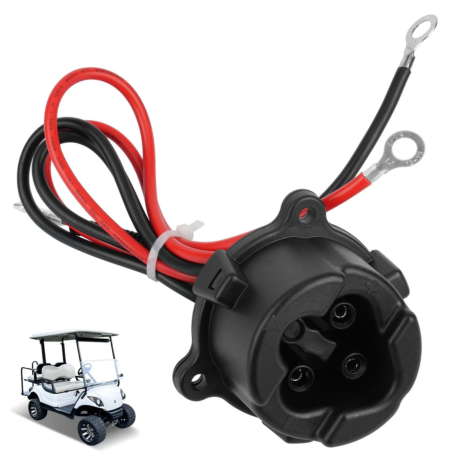Panglong 48V Charger Receptacle for Yamaha G29, FDG-058