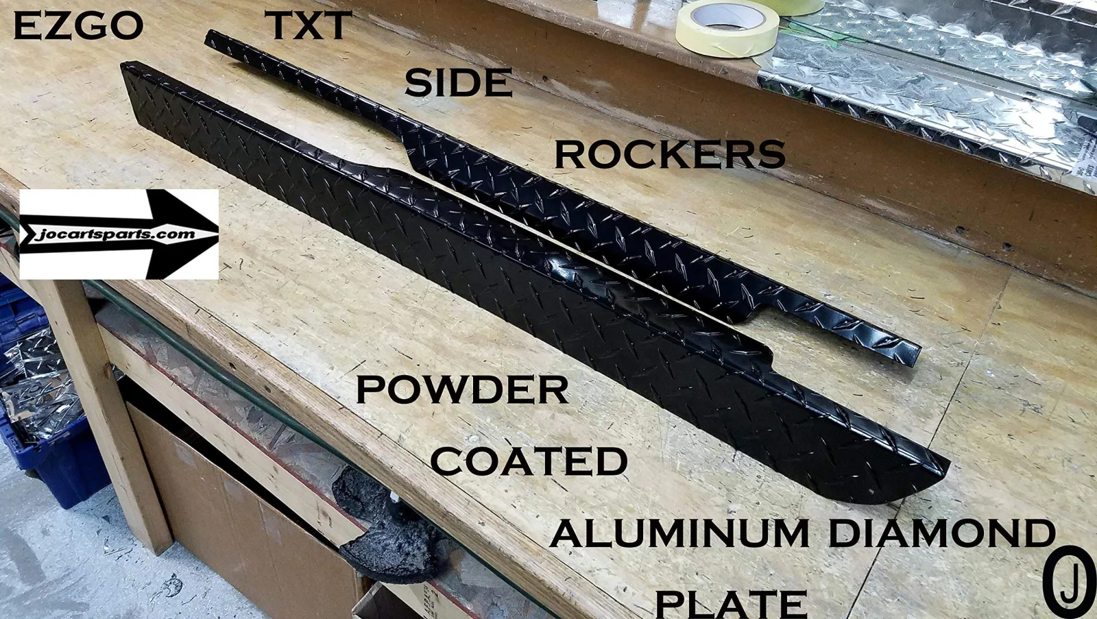 J & O Parts E-Z-GO TXT Rocker Panels 1995-2013 image 3