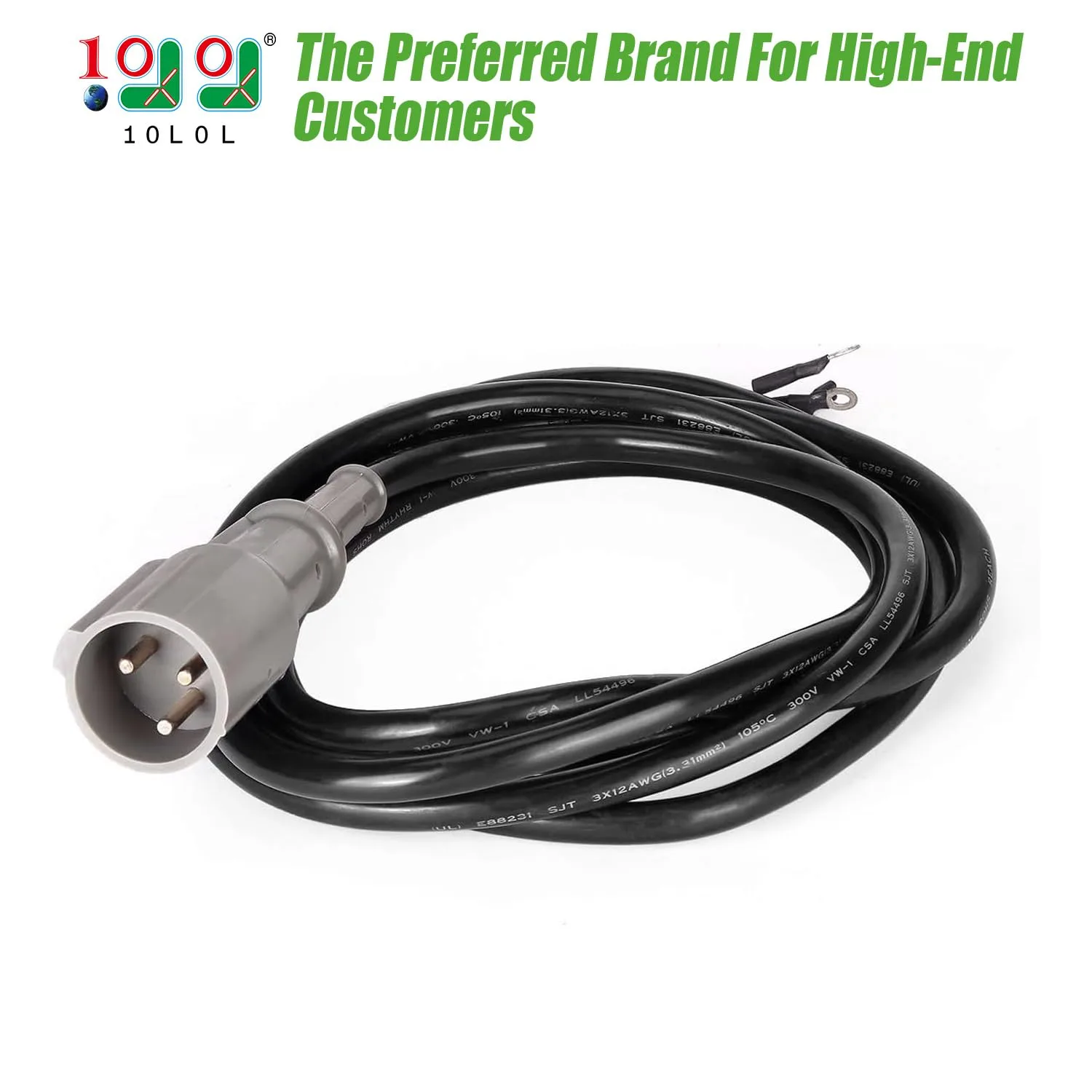 10L0L 48V Charger Cordset for Club Car DS & Precedent image 2
