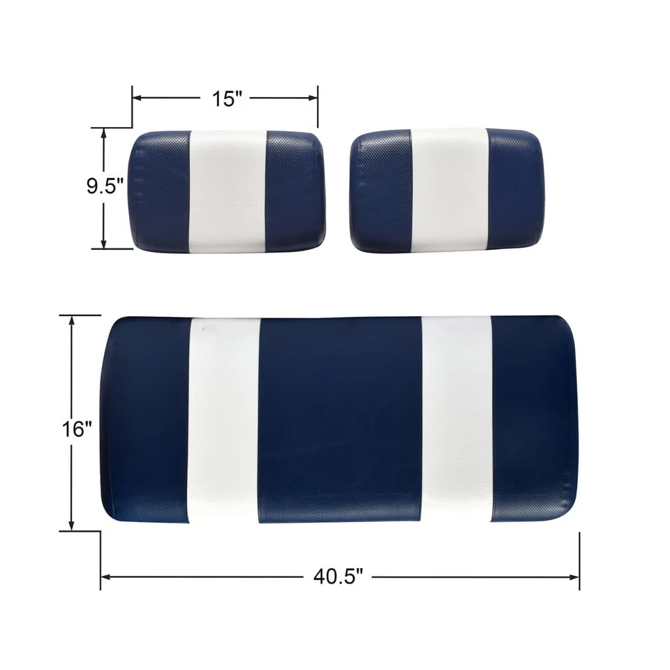 Club Car DS Front Seat Cover Set 1982-2000 image 2