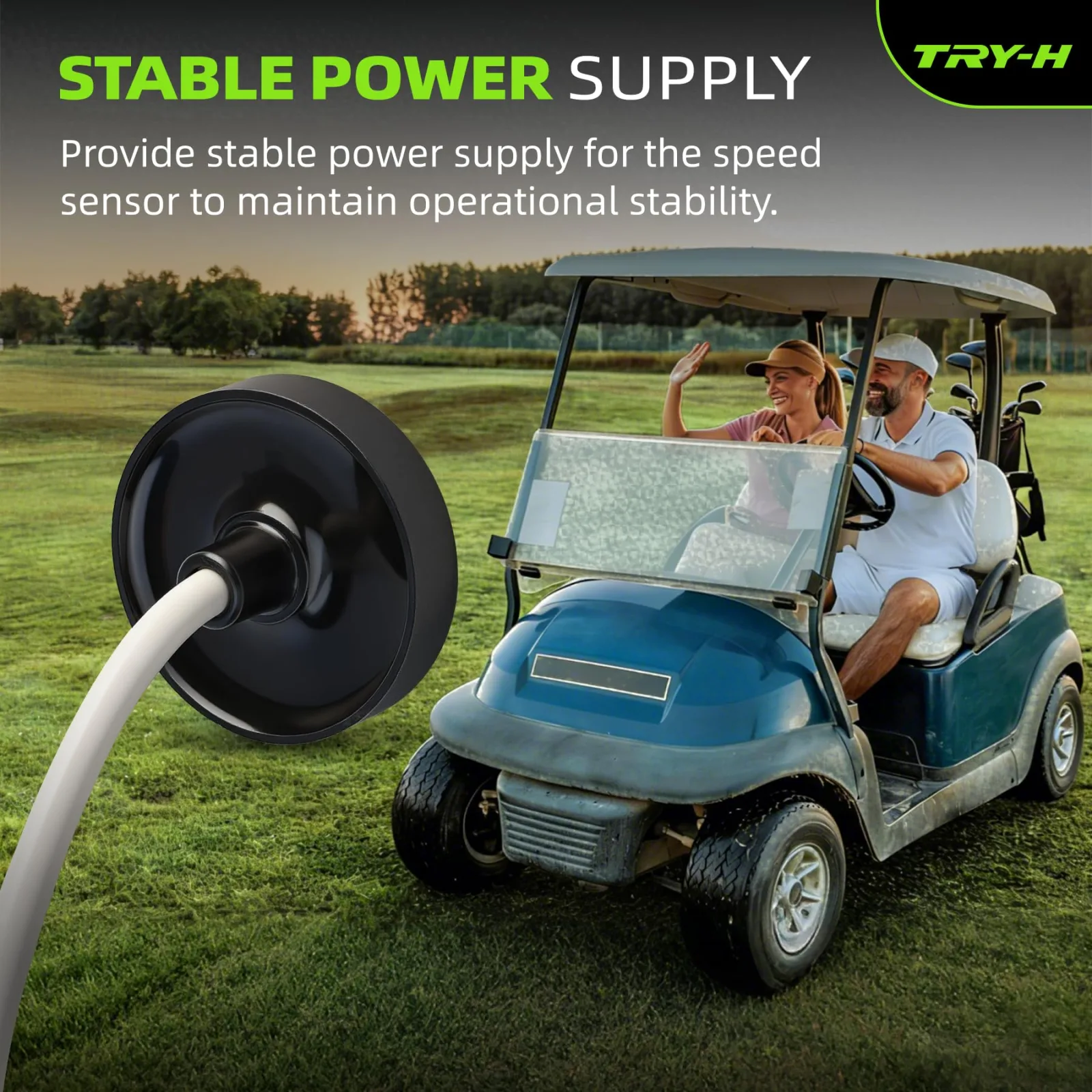 Try-H 620422 Speed Sensor Harness for E-Z-GO TXT 48V image 3