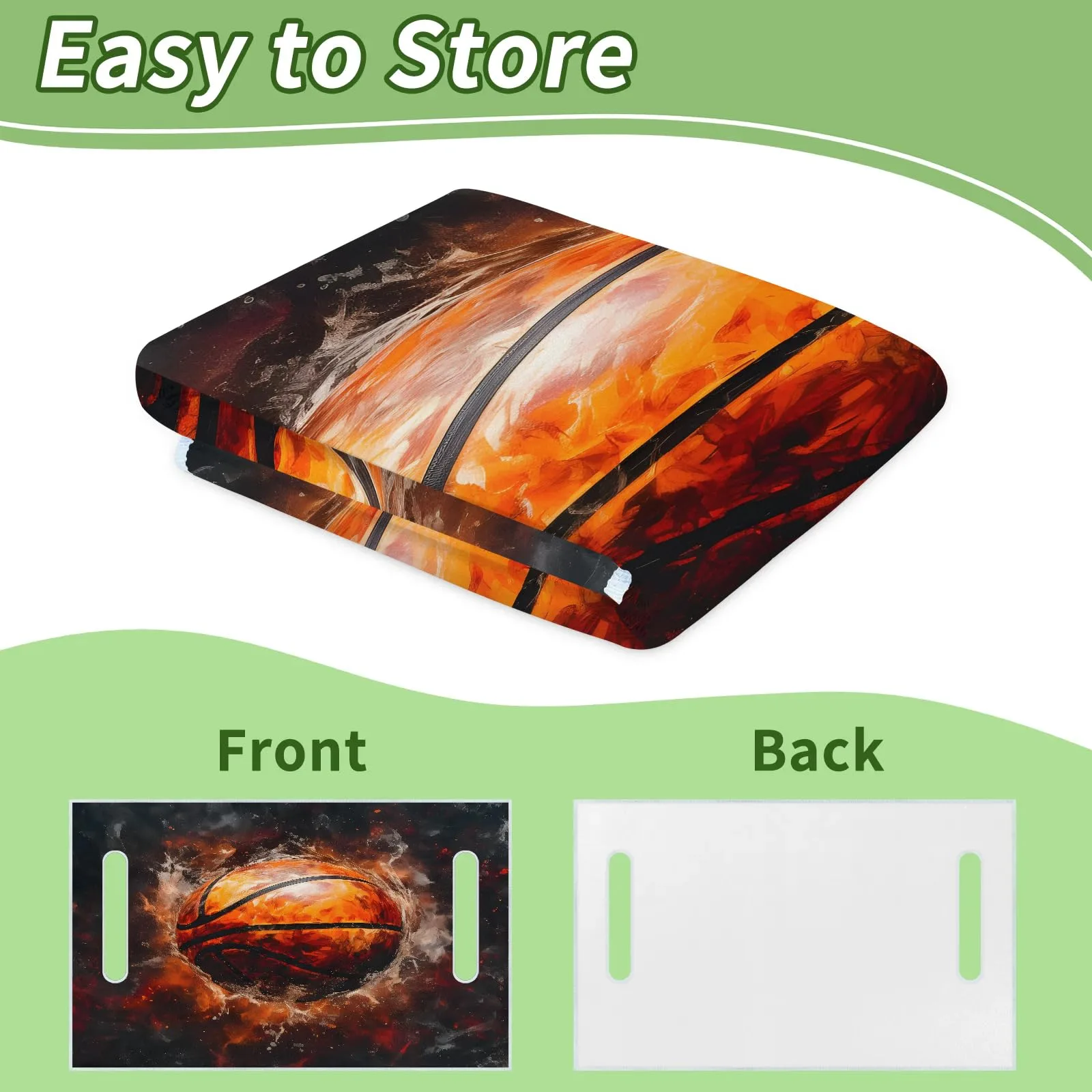 Tiveruda Golf Cart Seat Cover for Double Seats image 4