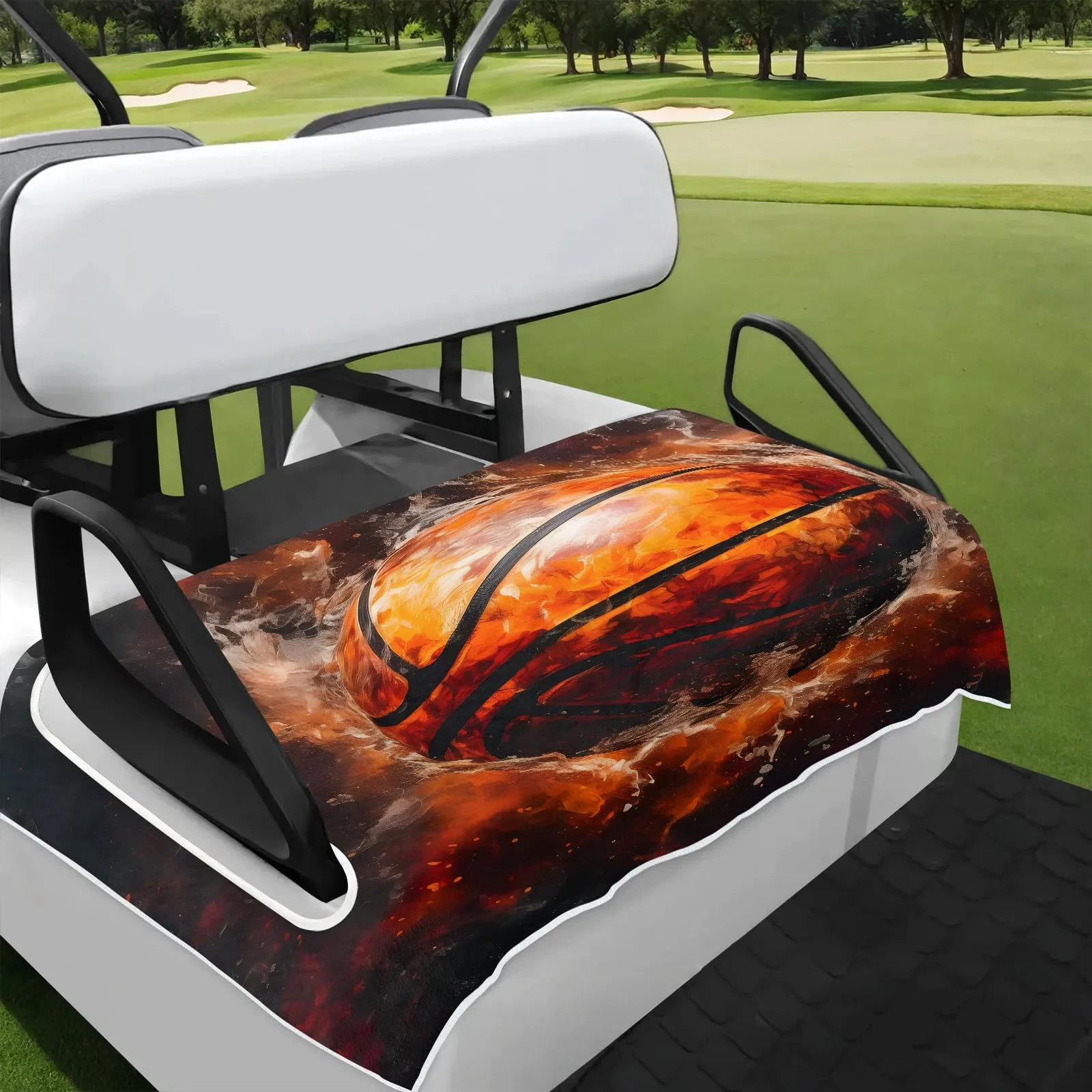 Tiveruda Golf Cart Seat Cover for Double Seats