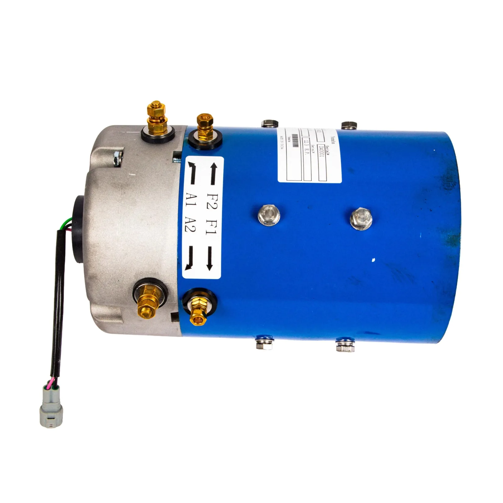 Reliance 25-518 48V DC Golf Cart Motor — 12.3HP, 19-Spline (Yamaha G29/Drive/Drive2)