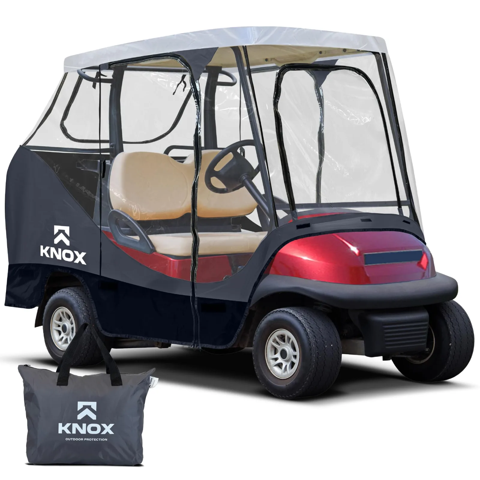 KNOX Golf Cart Enclosure for E-Z-GO, Yamaha & Club Car