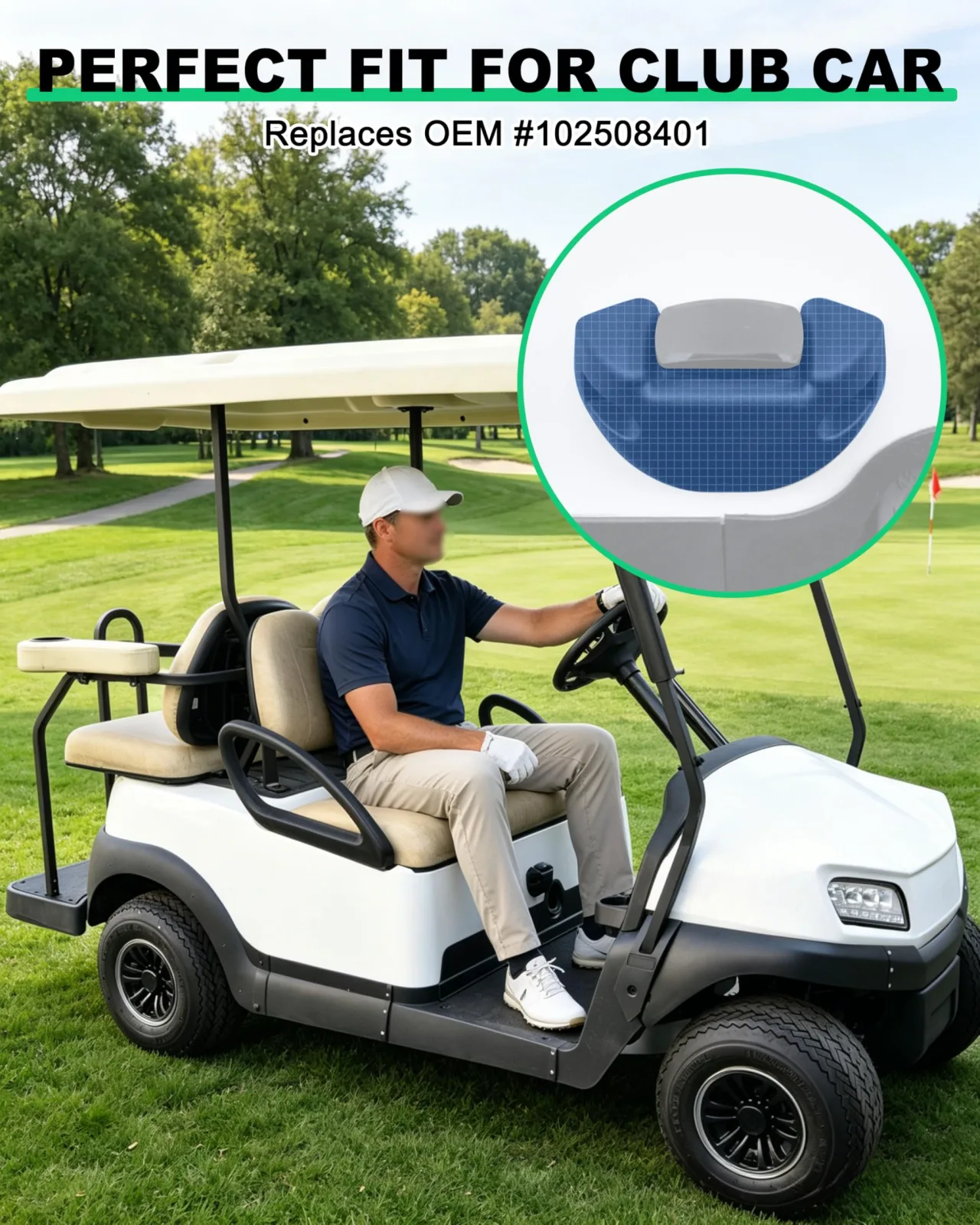 LDETXY Forward/Reverse Switch Housing for Club Car 48V Carts image 2