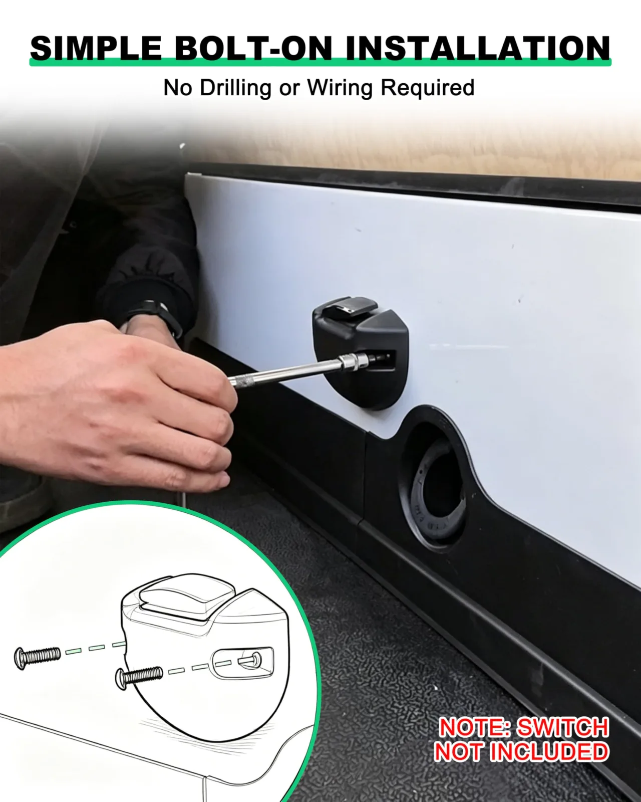 LDETXY Forward/Reverse Switch Housing for Club Car 48V Carts image 4