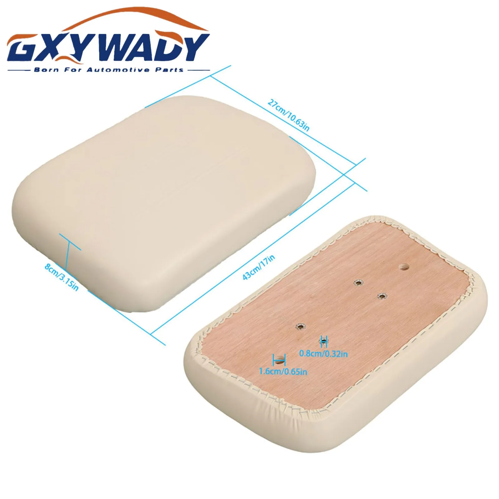 GXYWADY Seat Back for 1979–2000.5 Club Car DS image 3