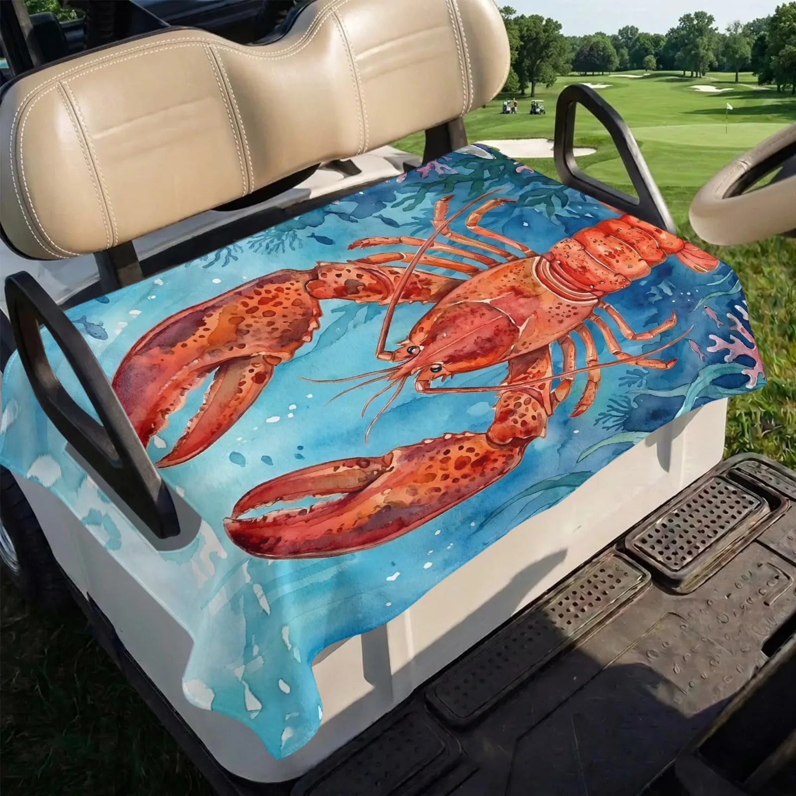 Trosturdspn Golf Cart Seat Towel Blanket 51 x 31 Inch image 4