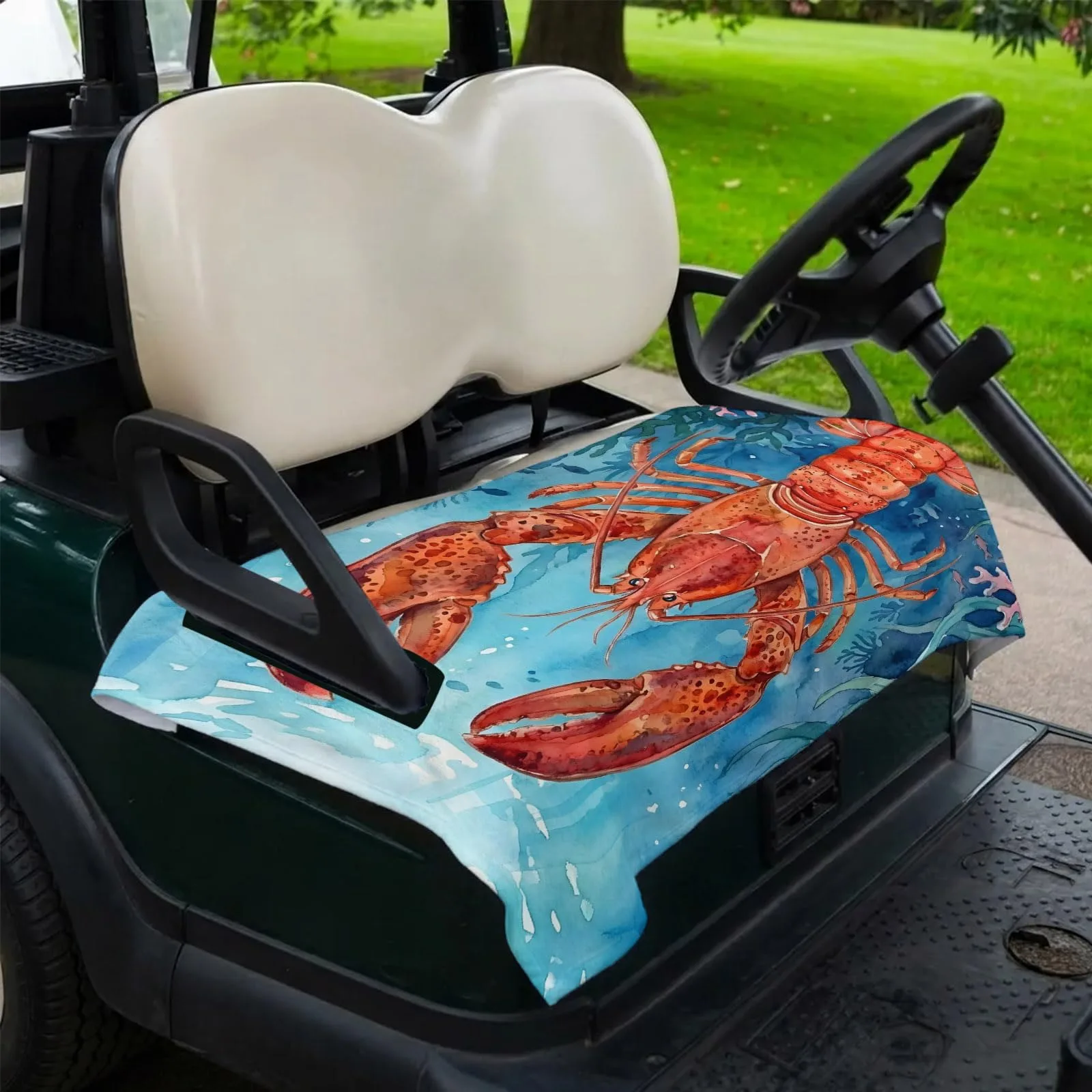 Trosturdspn Golf Cart Seat Towel Blanket 51 x 31 Inch