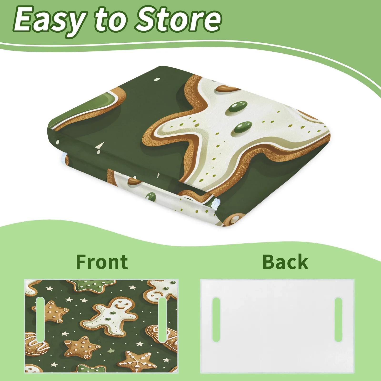 Tiveruda Golf Cart Seat Cover for Double Seats image 4