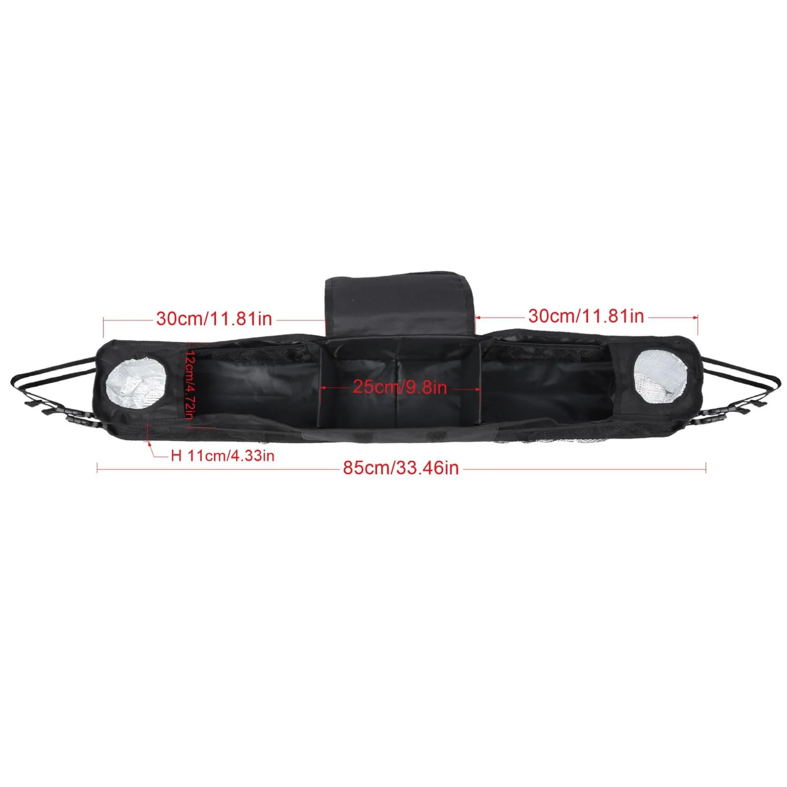 OYZUOAU Front Storage Basket for Polaris GEM e4S (2000-2026) image 3