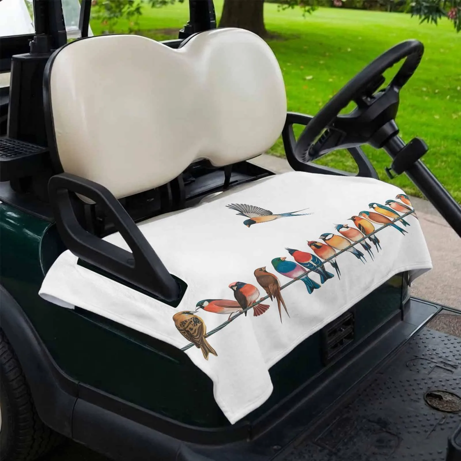 DecorLovee Golf Cart Seat Cover Towel, 51 x 31 Inch image 2