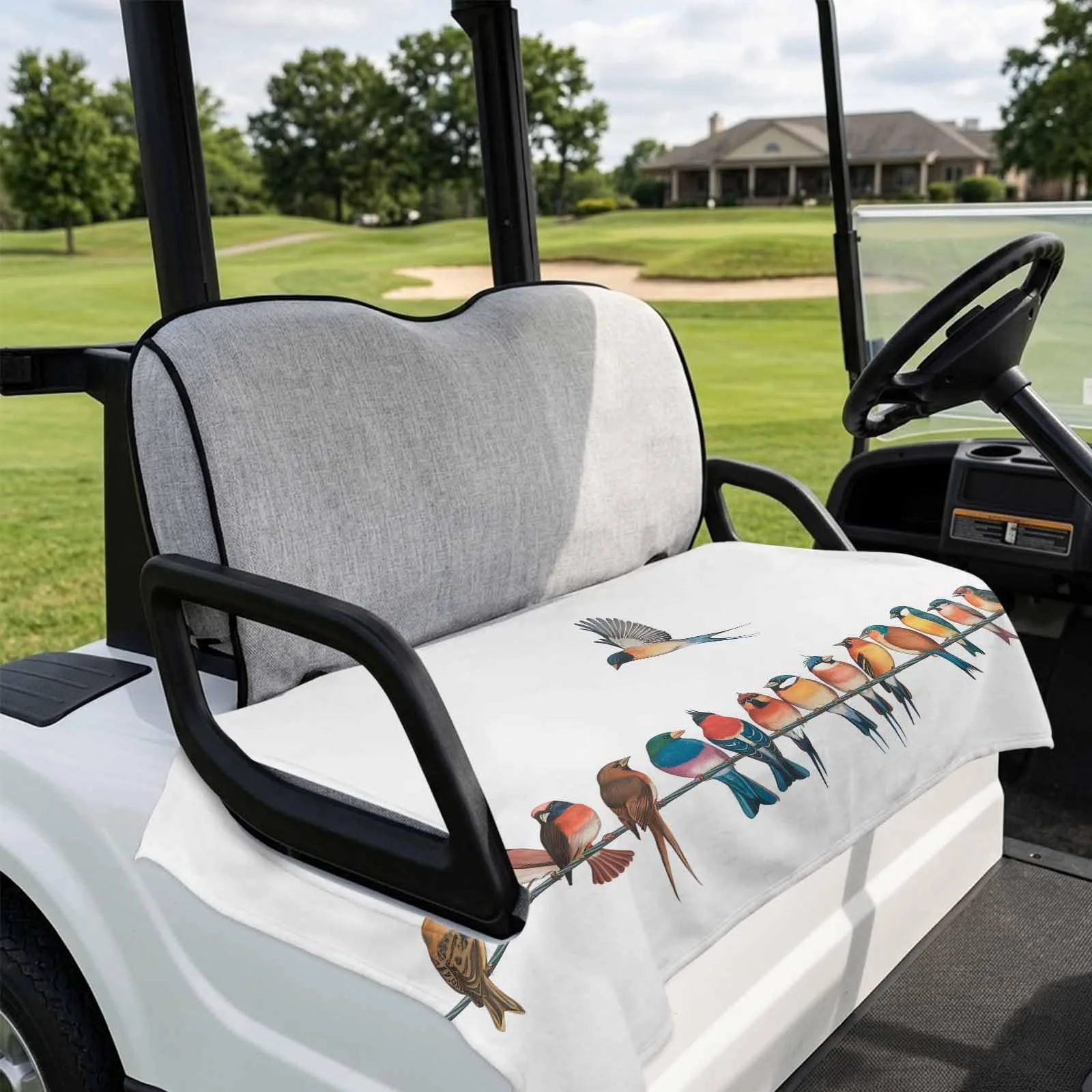 DecorLovee Golf Cart Seat Cover Towel, 51 x 31 Inch image 4