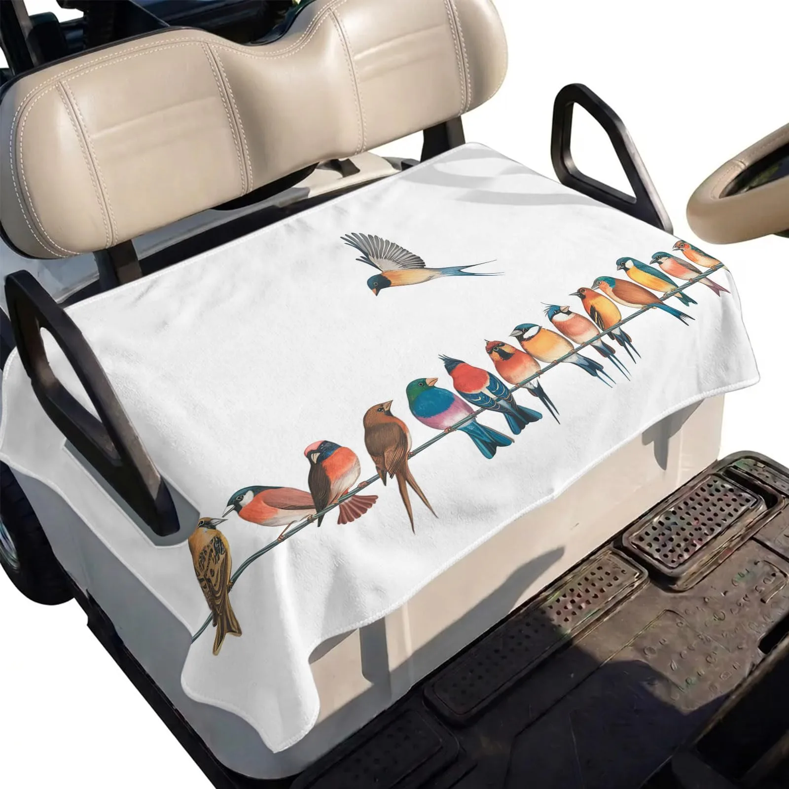 DecorLovee Golf Cart Seat Cover Towel, 51 x 31 Inch