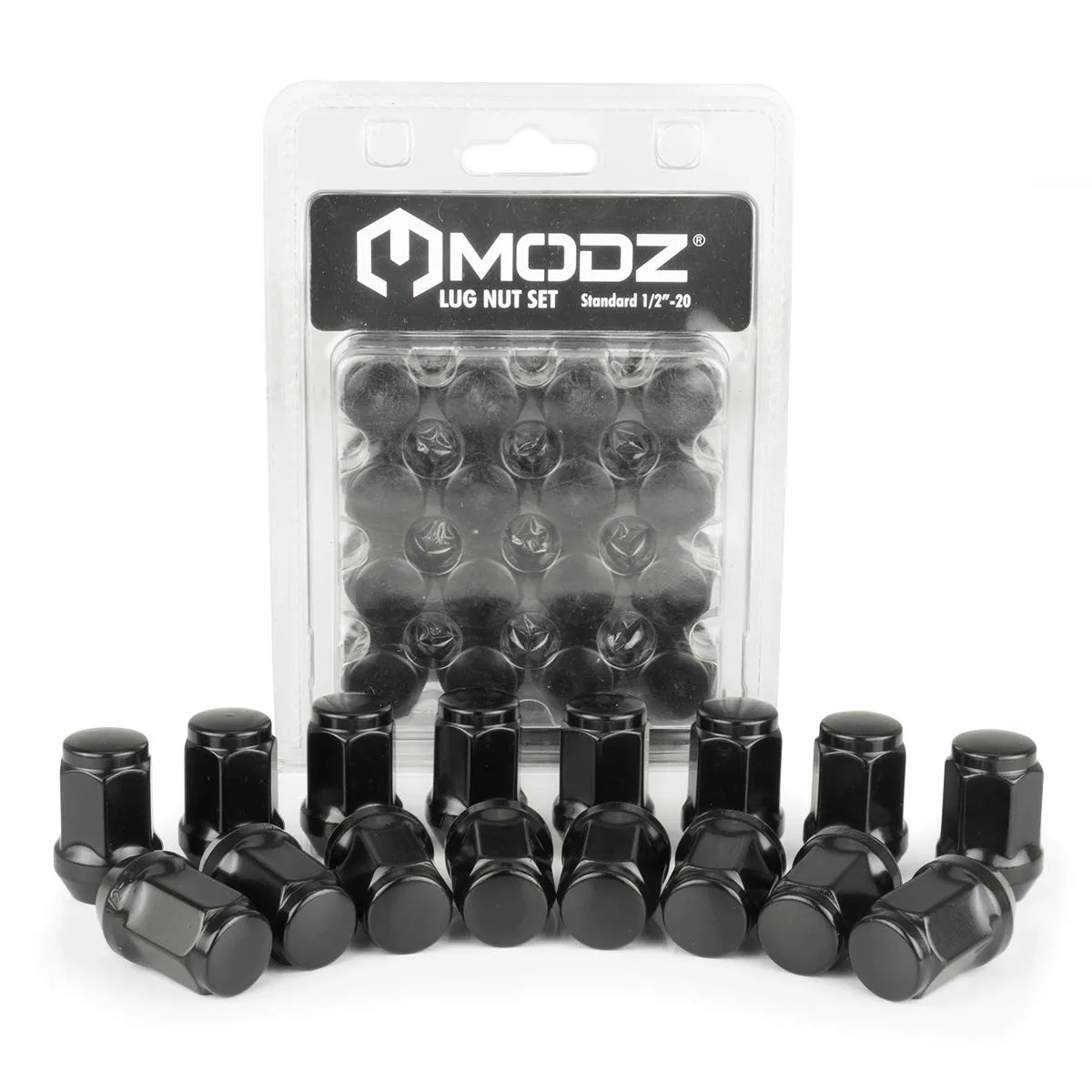 MODZ 1/2-20 Golf Cart Wheel Lug Nuts, Set of 16