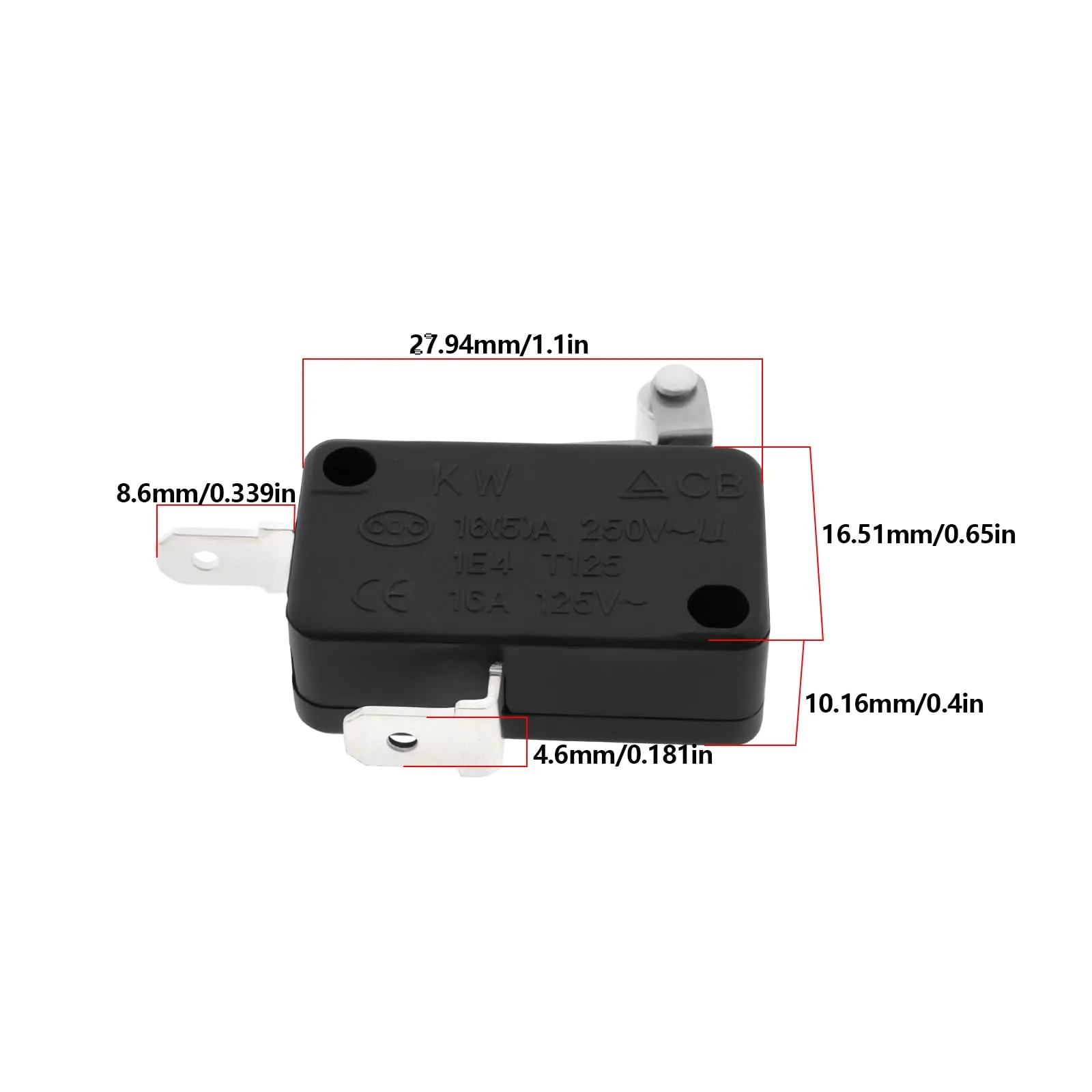 YINETTECH Accelerator Microswitches for E-Z-GO Golf Carts image 4