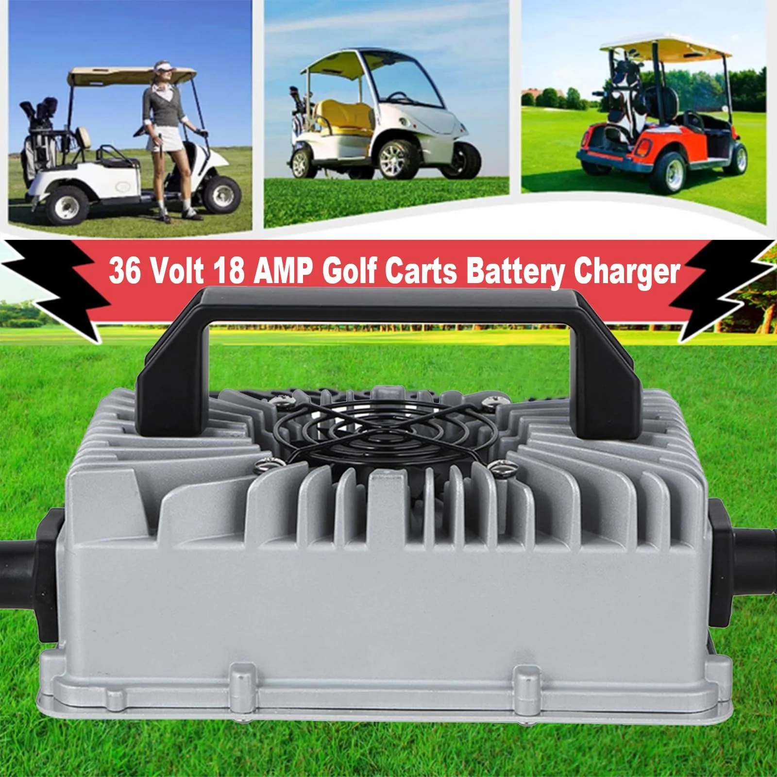 HYDTGZ 36V 18A Club Car Golf Cart Charger image 2