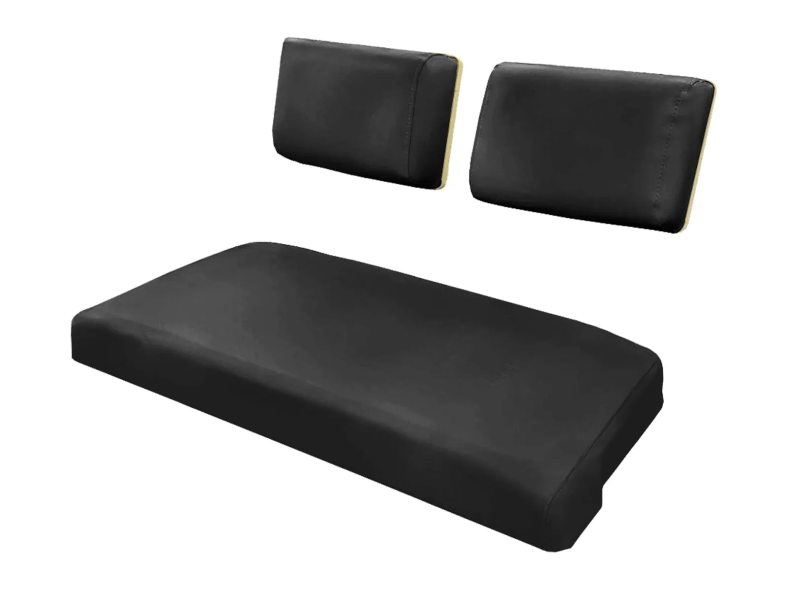 E-Z-G-O Marathon Staple-On Seat Cover Set - Black