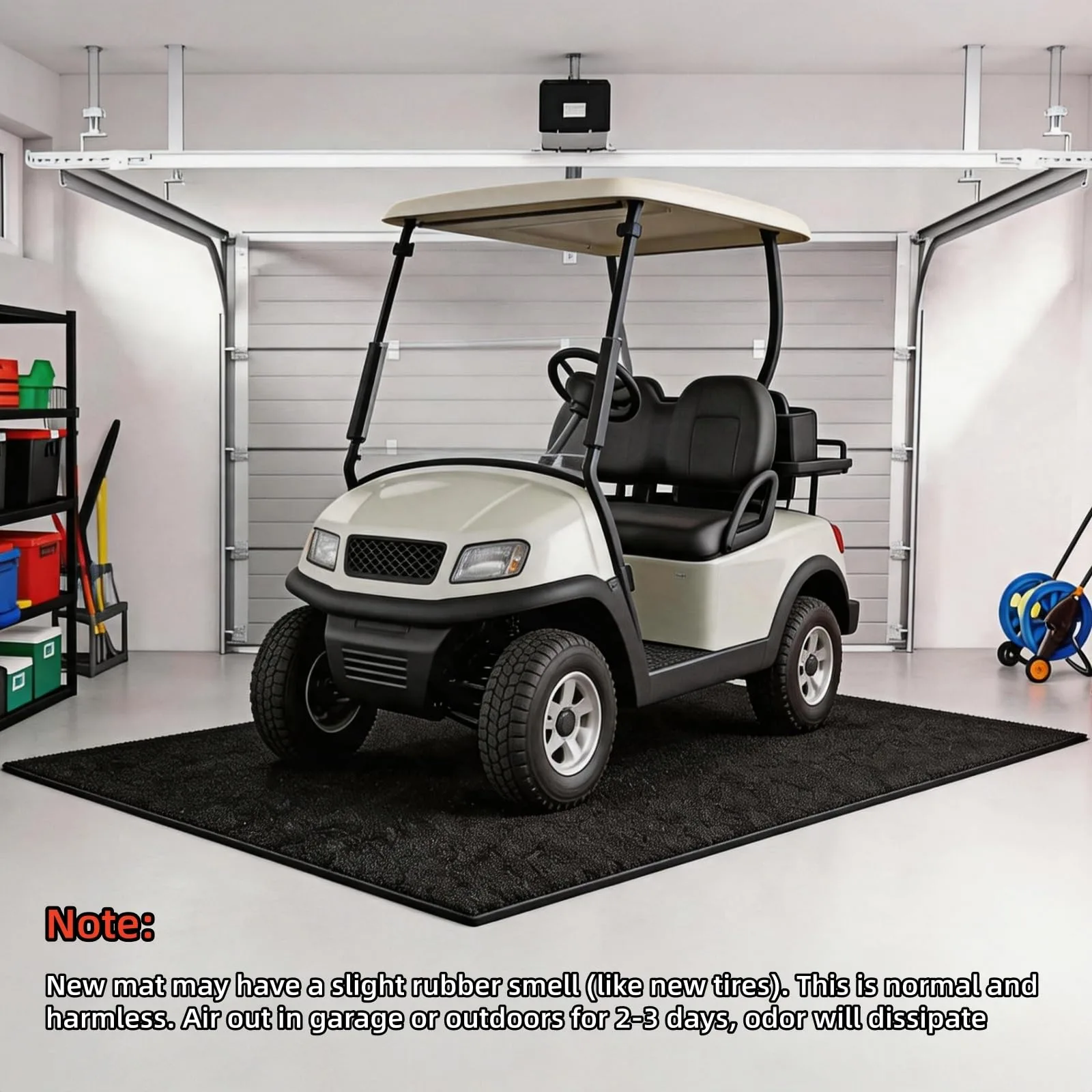 GENOUR Golf Cart Garage Floor Mat, 110 x 59 Inches image 2