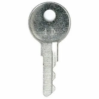 EasyKeys Replacement 2D Key for Club Car — 2D-clubcar-key-1221980