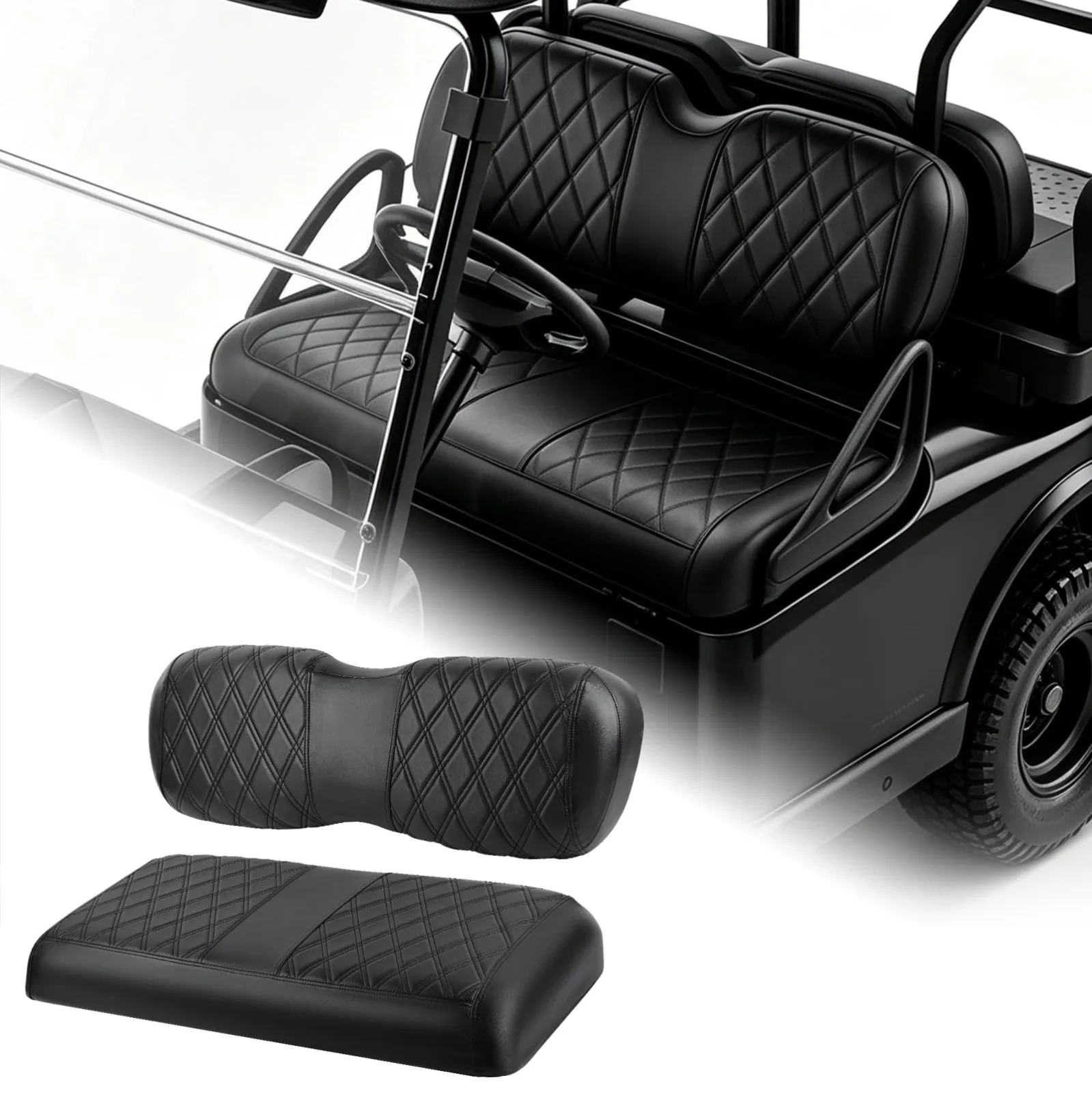 JAOGAUS GCSC1006 Seat Covers for E-Z-GO TXT and RXV