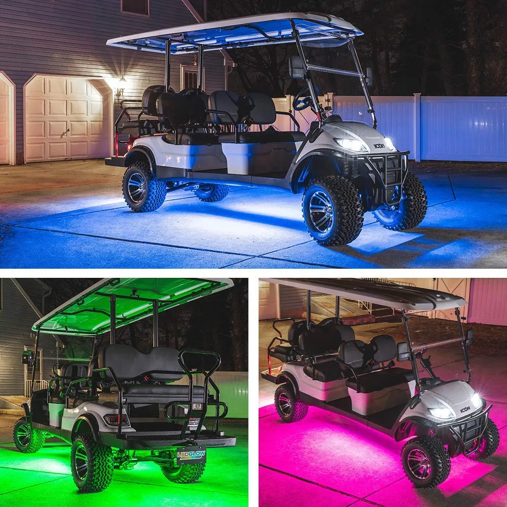 LEDGlow 6-Seater Golf Cart LED Underglow Kit 12V image 4