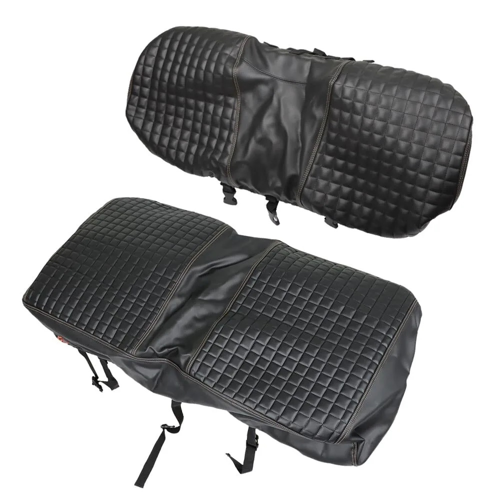 Generic Front Seat Cover for E-Z-GO RXV — Mod-G33S-231 (Black)