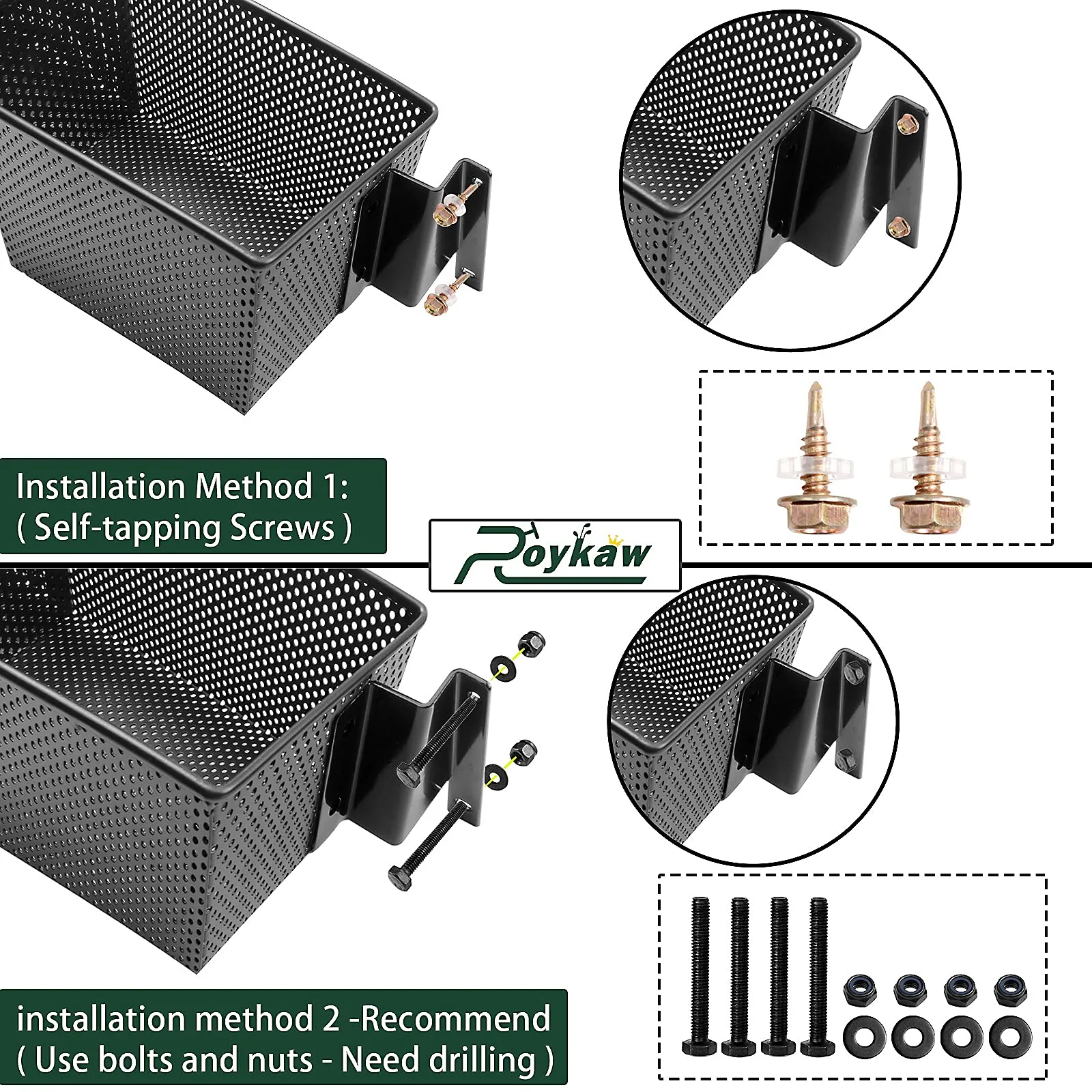 Roykaw Front Storage Tray for Club Car Precedent 2004+ image 2