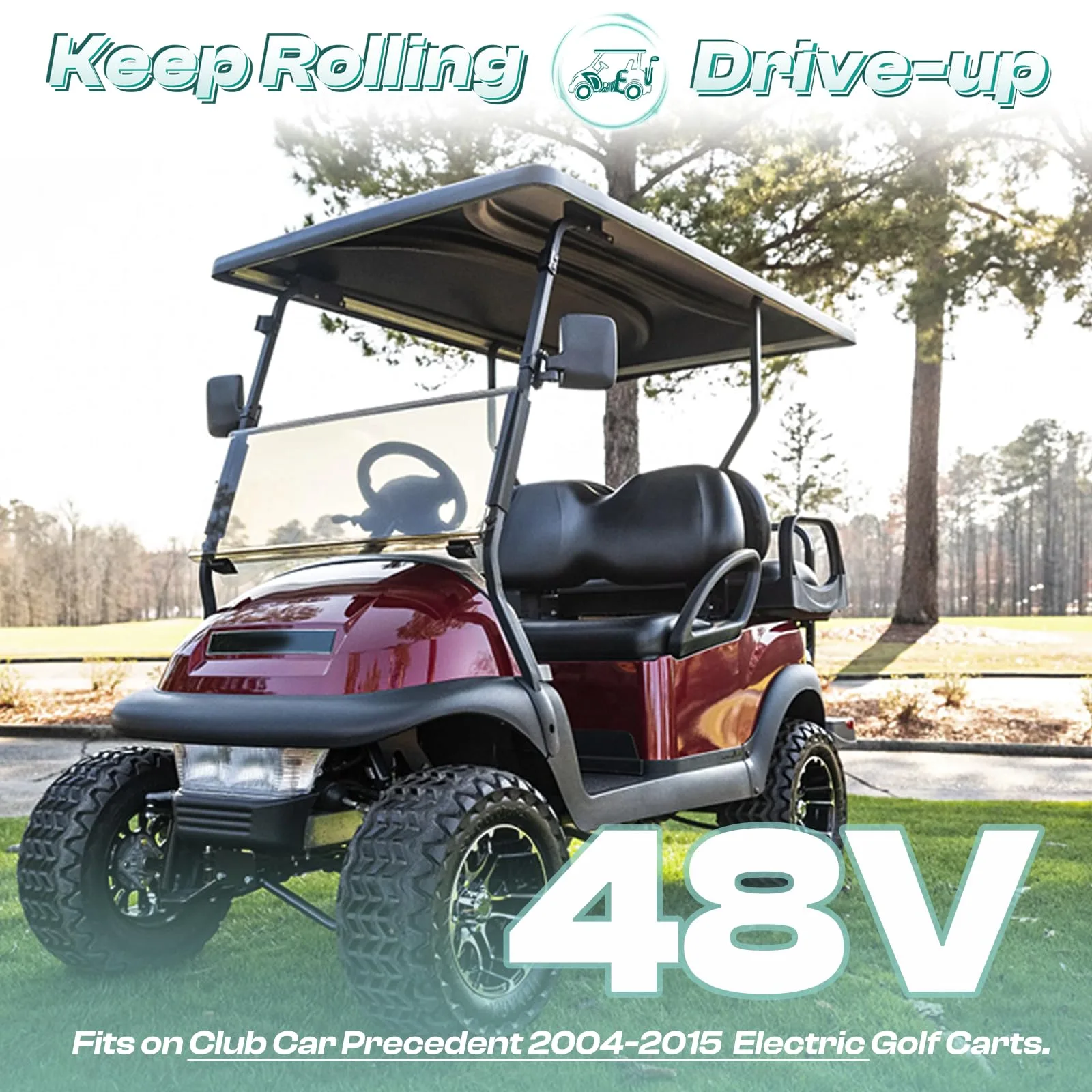 DRIVE UP 48V OBC for Club Car Precedent 2004-2015 image 2