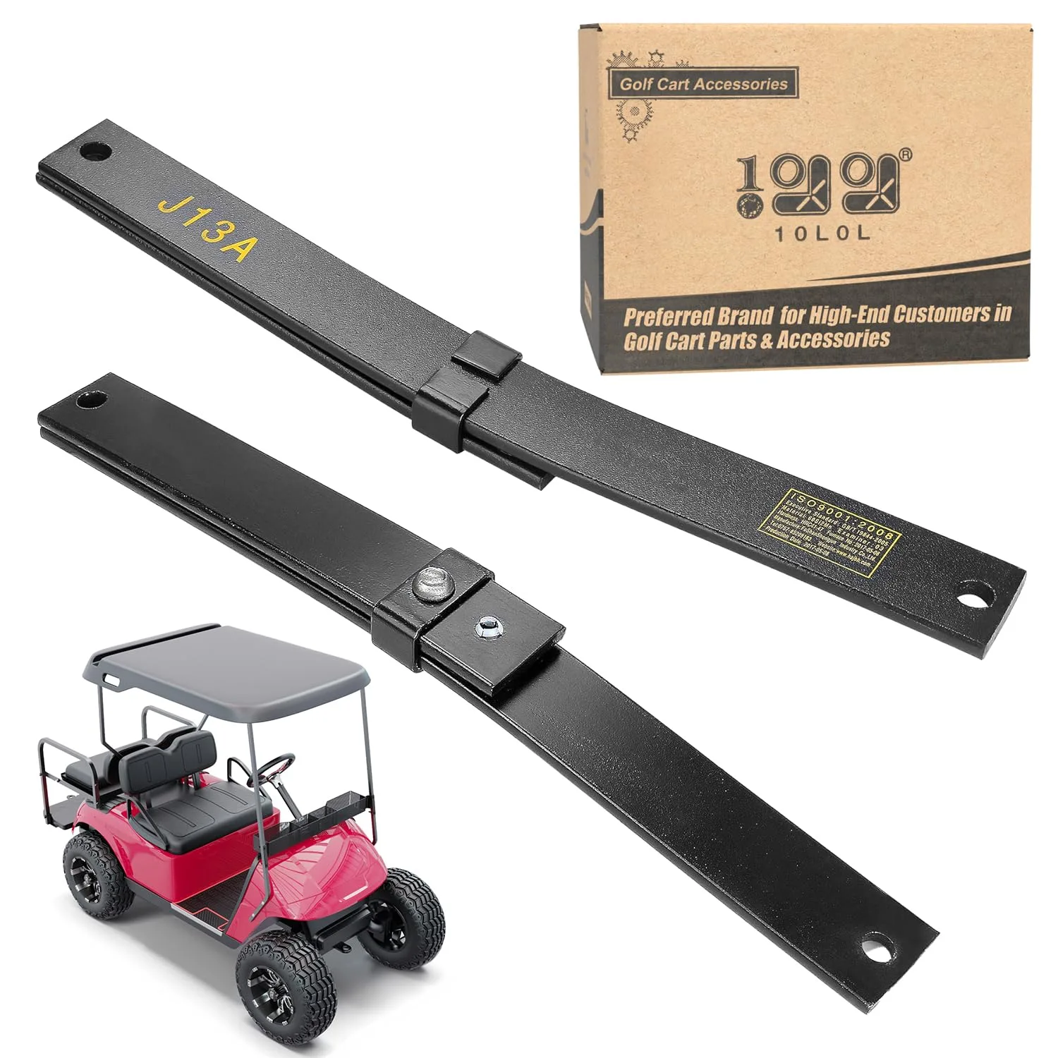 10L0L Front Leaf Spring Kit for E-Z-GO TXT 2001-2003