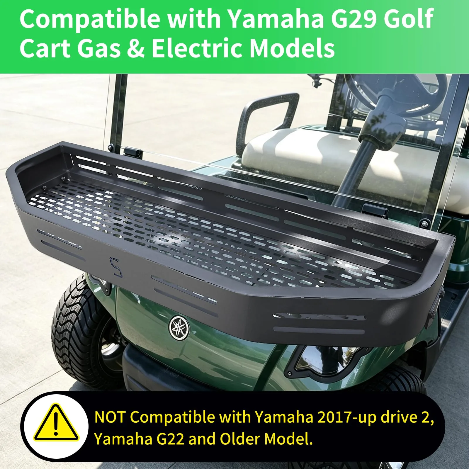 Shu-Ran Front Cargo Basket for Yamaha G29 Drive Golf Cart image 3