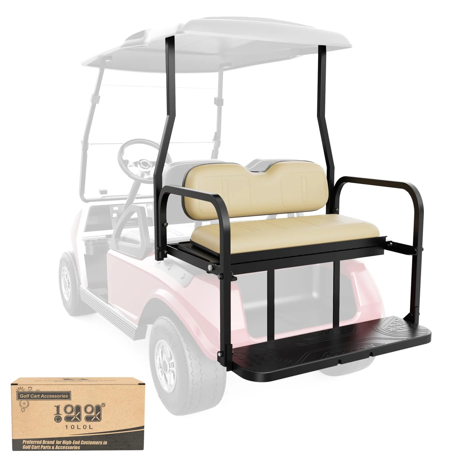 10L0L Rear Flip Seat Kit for Club Car DS